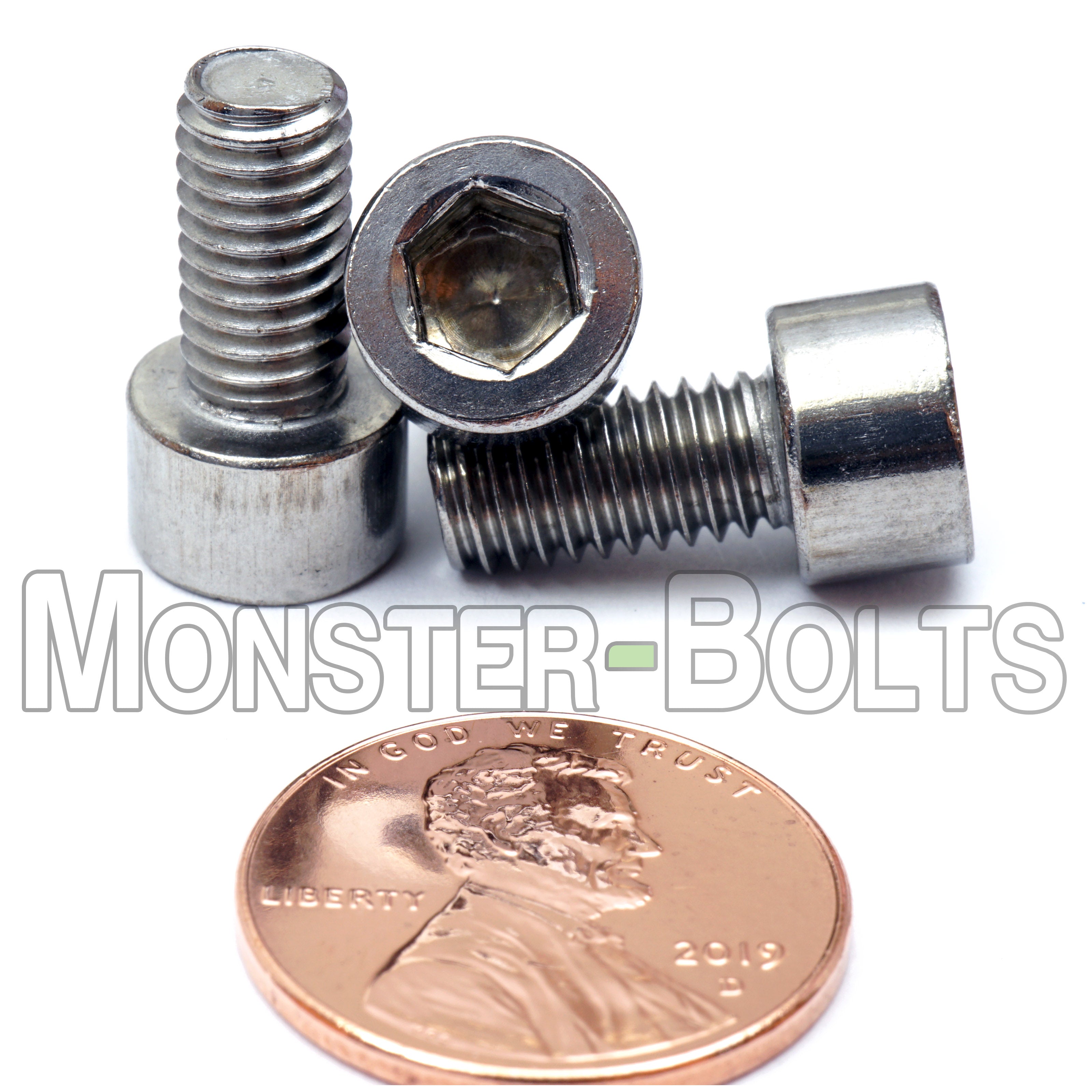 M6 Socket Head Cap screws, Stainless Steel A2 (18-8)