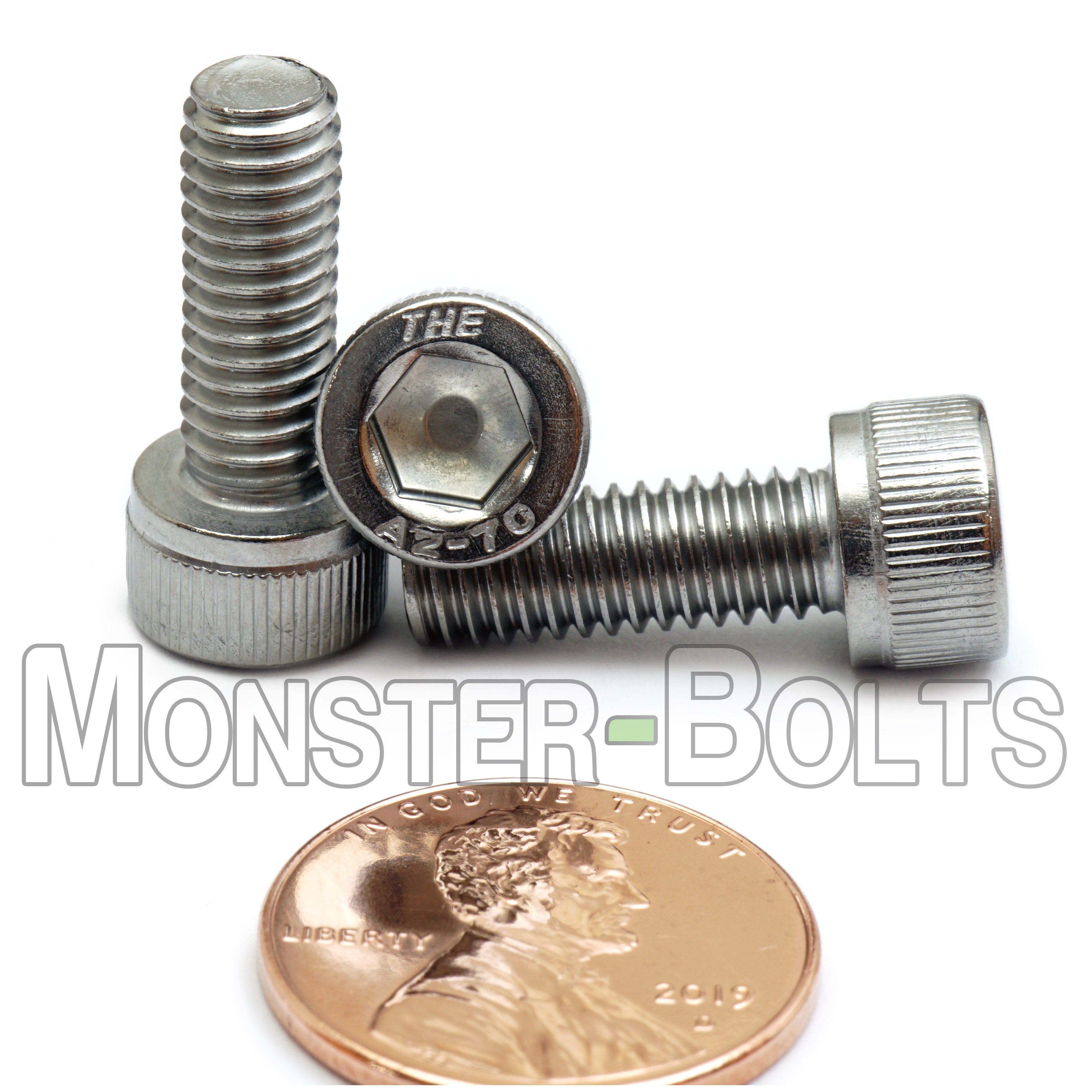 M6 Socket Head Cap screws, Stainless Steel A2 (18-8)