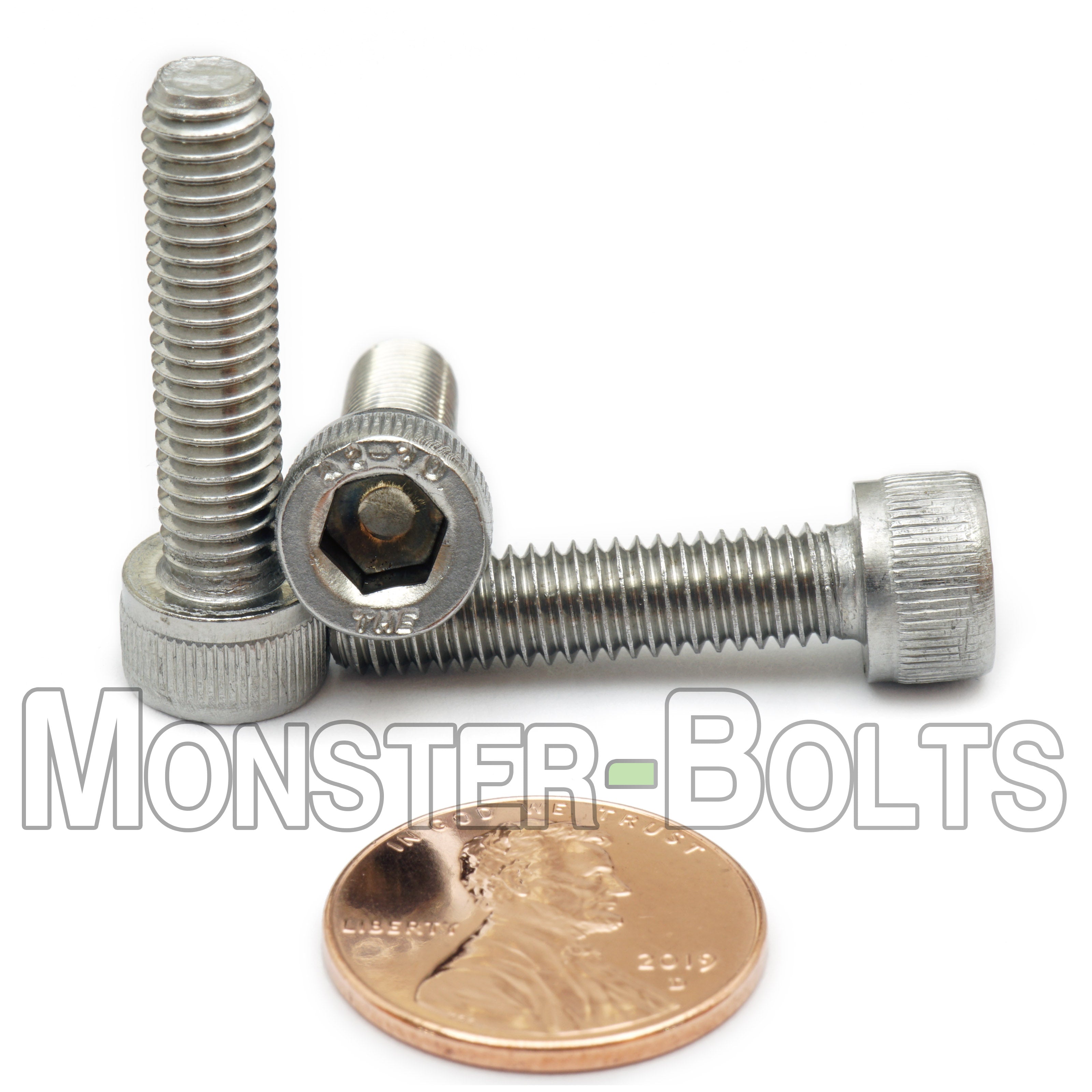 M6 Socket Head Cap screws, Stainless Steel A2 (18-8)