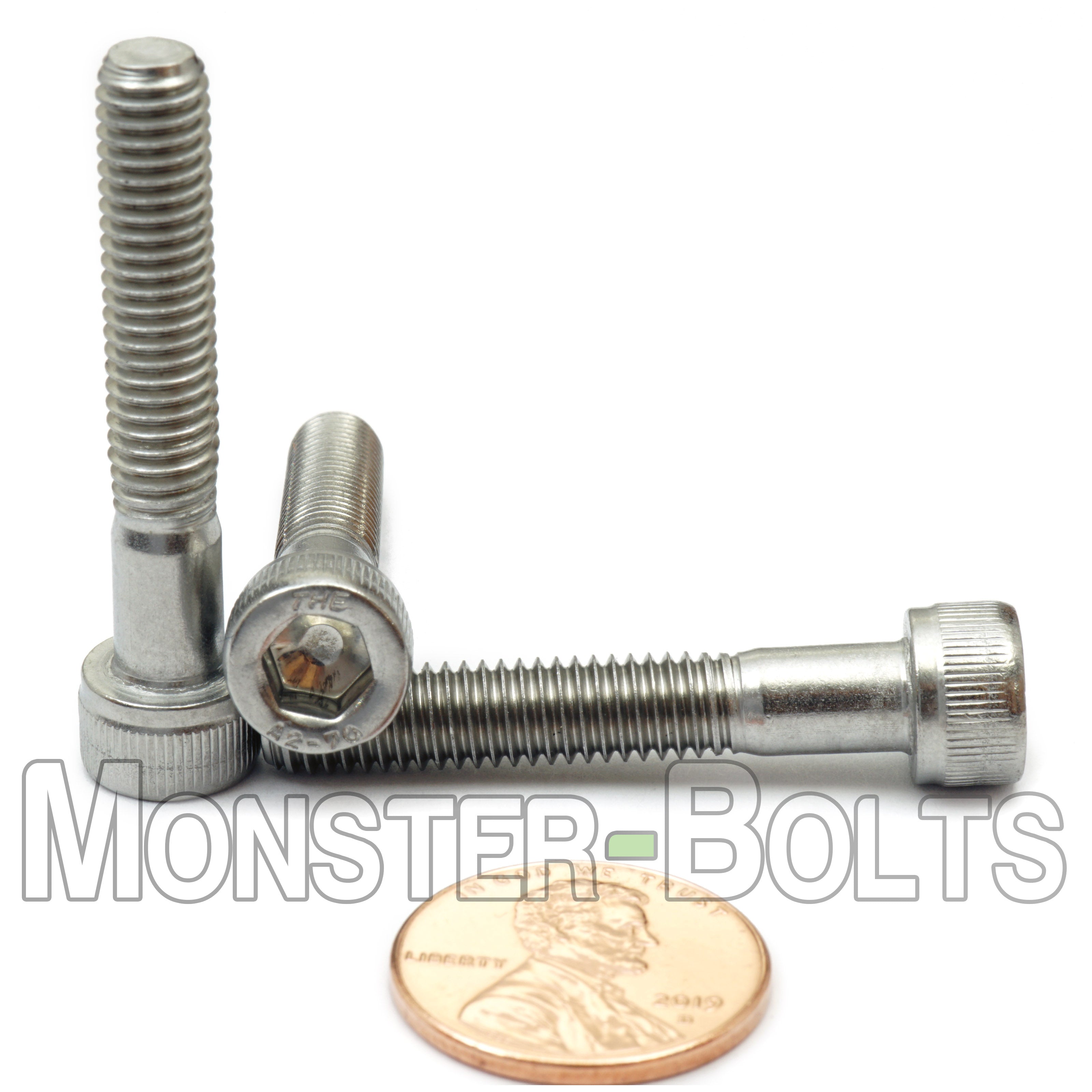 M6 Socket Head Cap screws, Stainless Steel A2 (18-8)