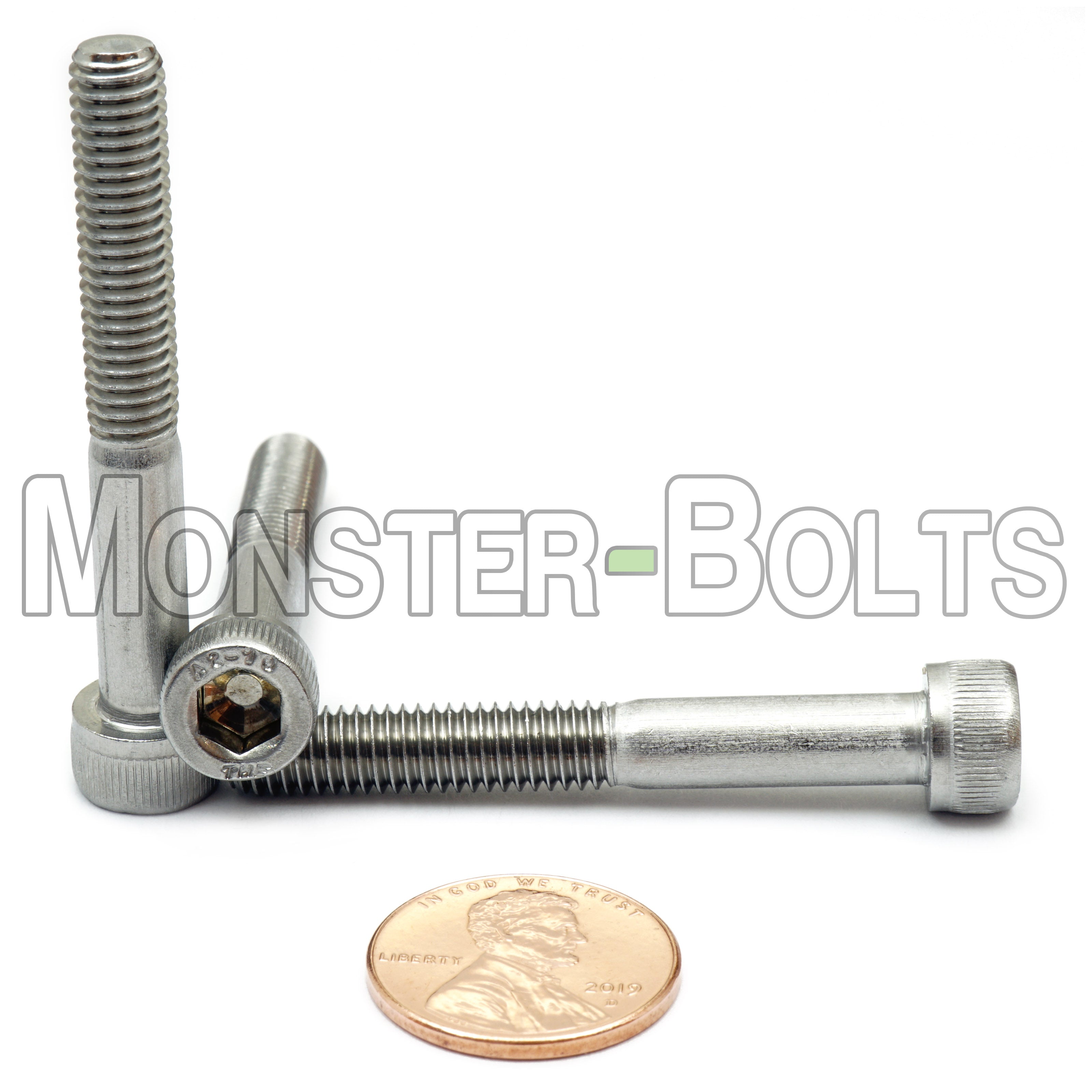 M6 Socket Head Cap screws, Stainless Steel A2 (18-8)