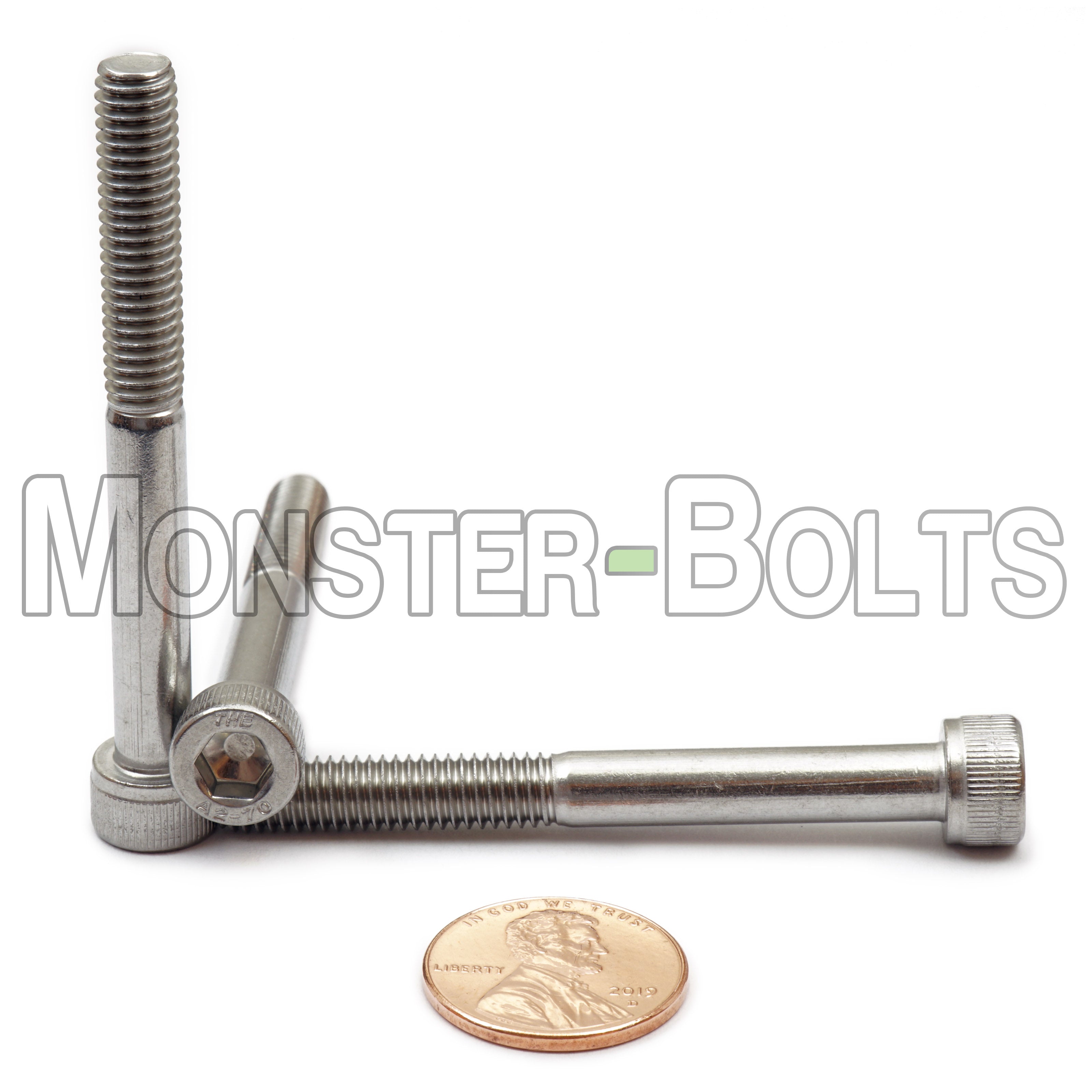 M6 Socket Head Cap screws, Stainless Steel A2 (18-8)