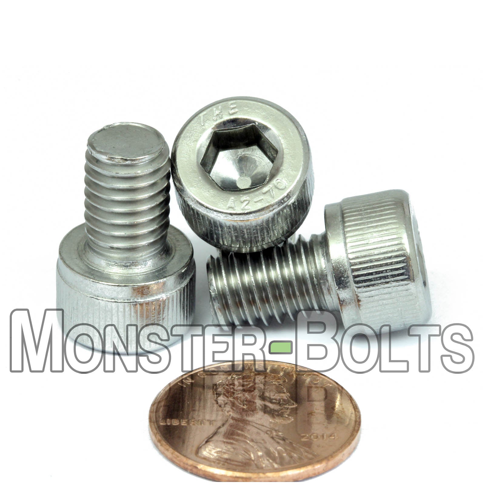 M8 Socket Head Cap screws, Stainless Steel A2 (18-8)