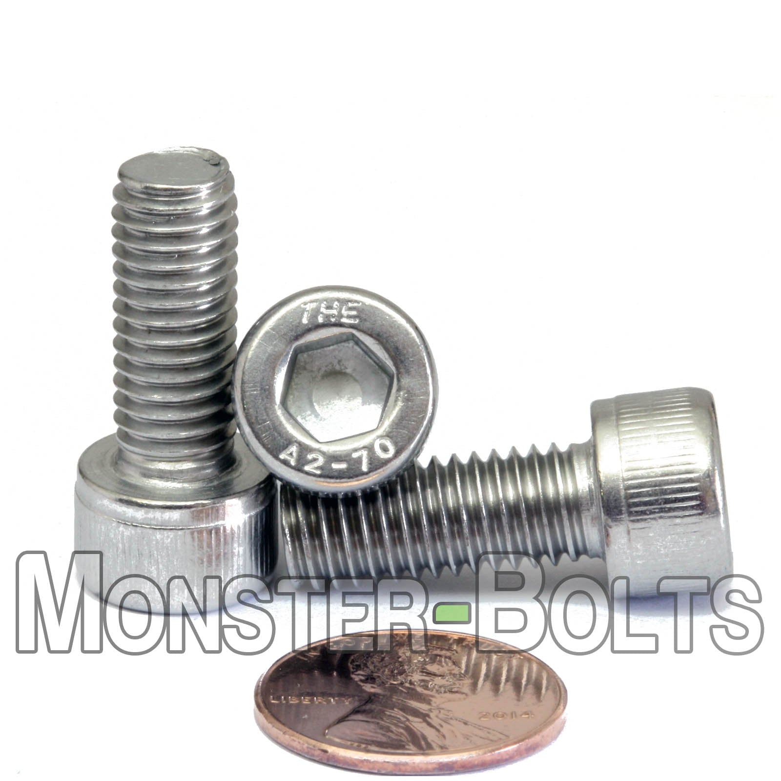 M8 Socket Head Cap screws, Stainless Steel A2 (18-8)