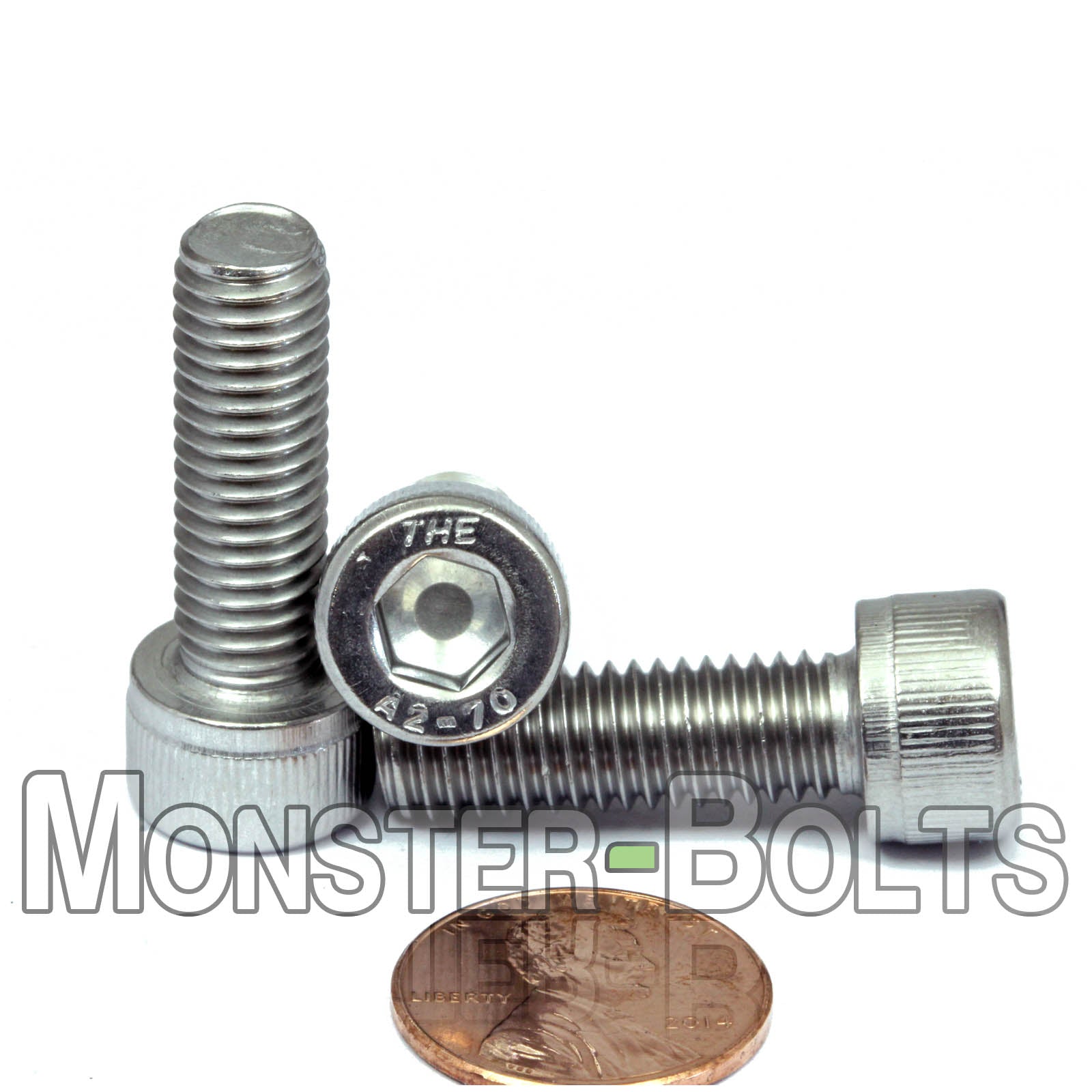 M8 Socket Head Cap screws, Stainless Steel A2 (18-8)