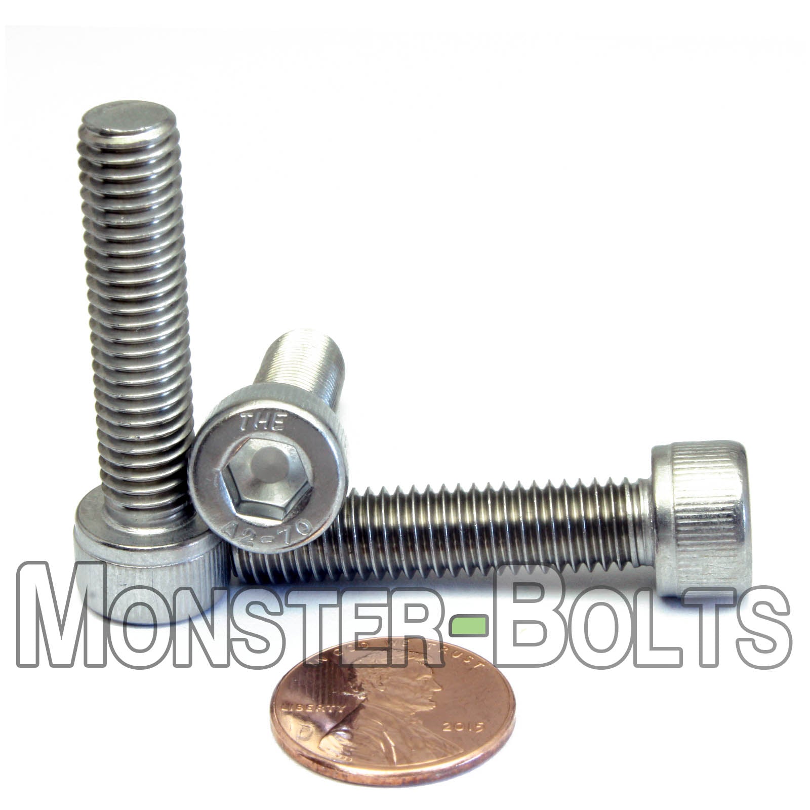 M8 Socket Head Cap screws, Stainless Steel A2 (18-8)