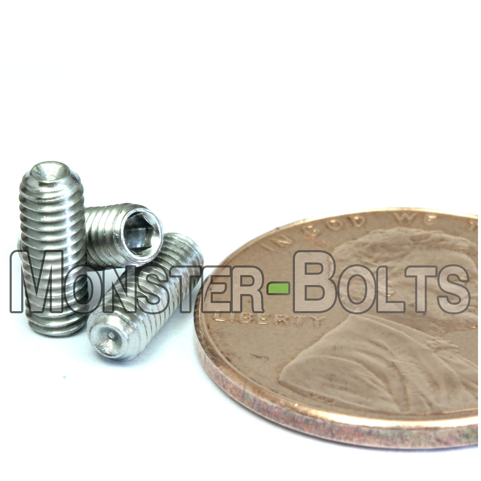 M3 Cup Point Socket Set screws, Stainless Steel A2 (18-8)