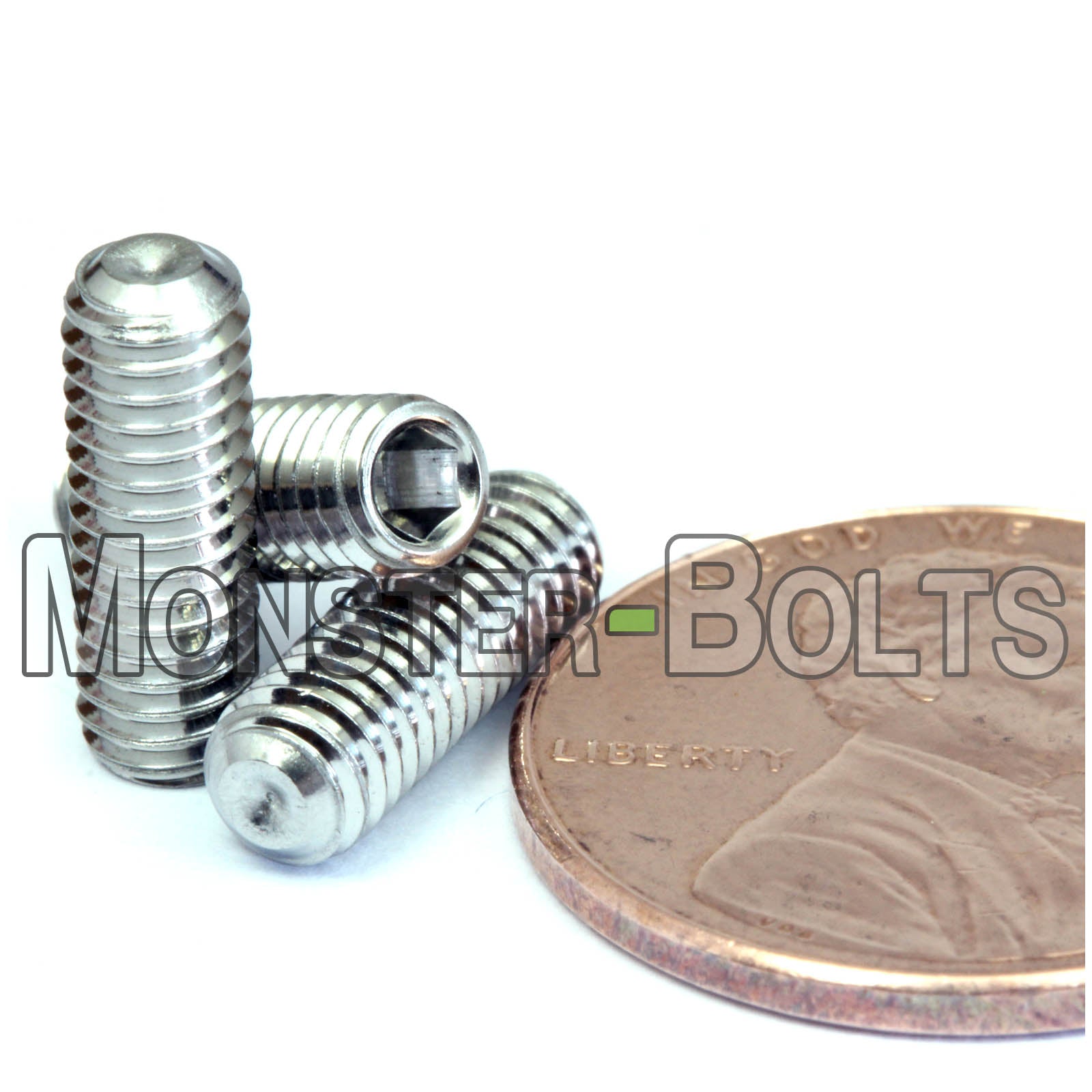 M4 Cup Point Socket Set screws, Stainless Steel A2 (18-8)