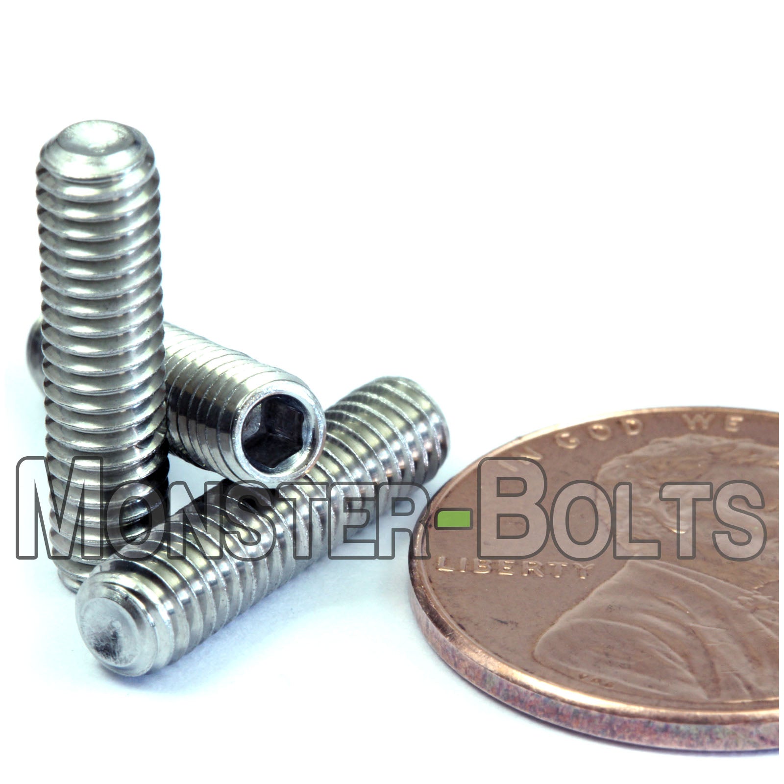 M4 Cup Point Socket Set screws, Stainless Steel A2 (18-8)