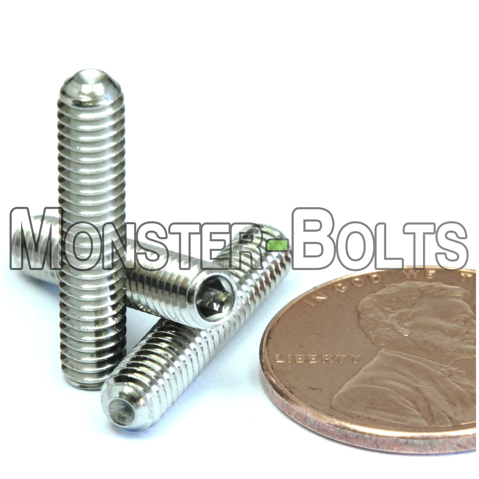 M4 Cup Point Socket Set screws, Stainless Steel A2 (18-8)