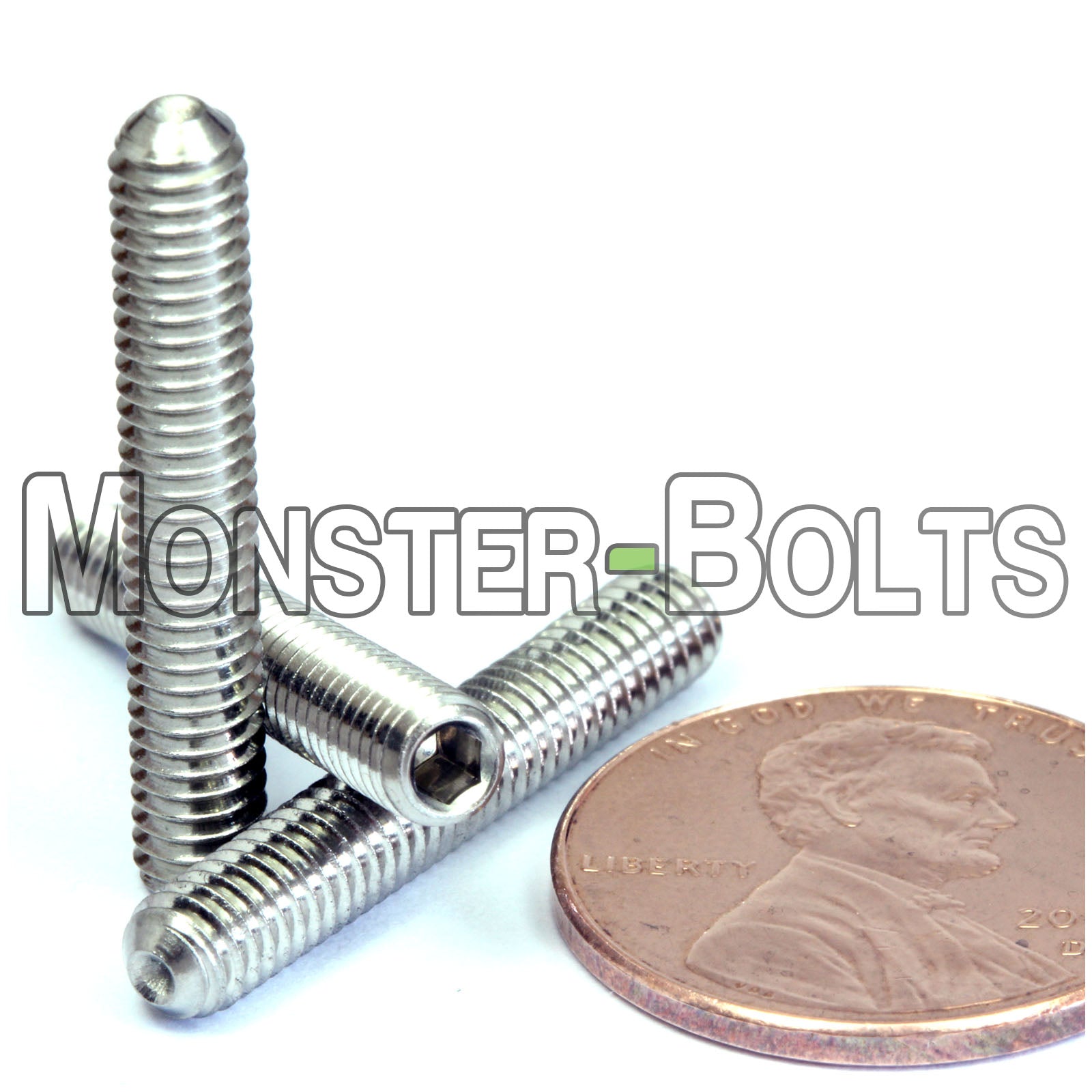 M4 Cup Point Socket Set screws, Stainless Steel A2 (18-8)