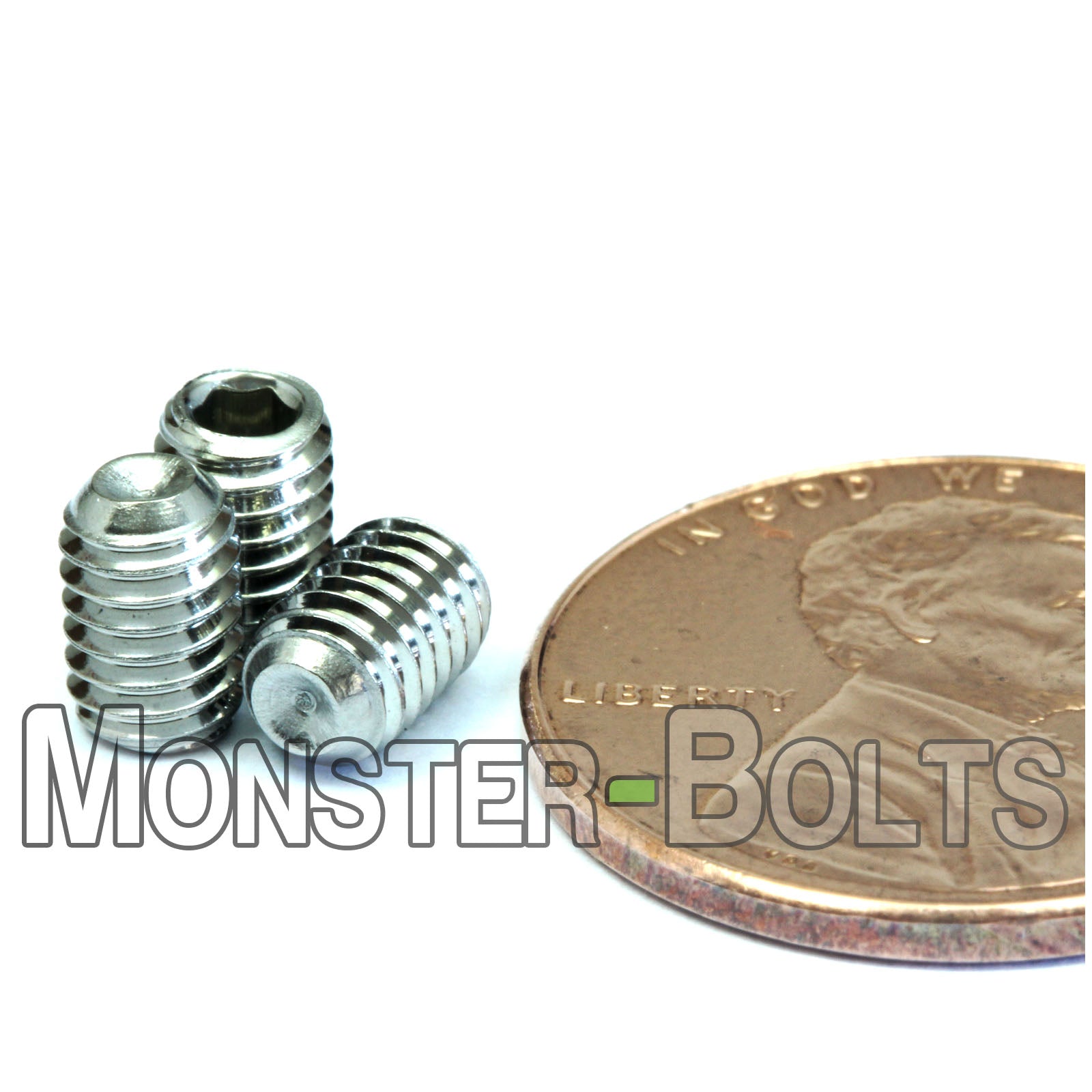 M4 Cup Point Socket Set screws, Stainless Steel A2 (18-8)