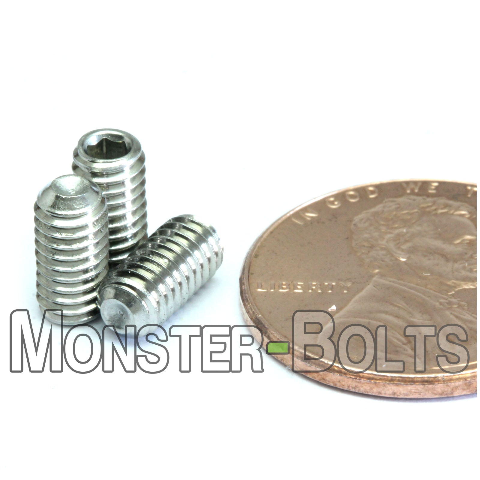 M4 Cup Point Socket Set screws, Stainless Steel A2 (18-8)