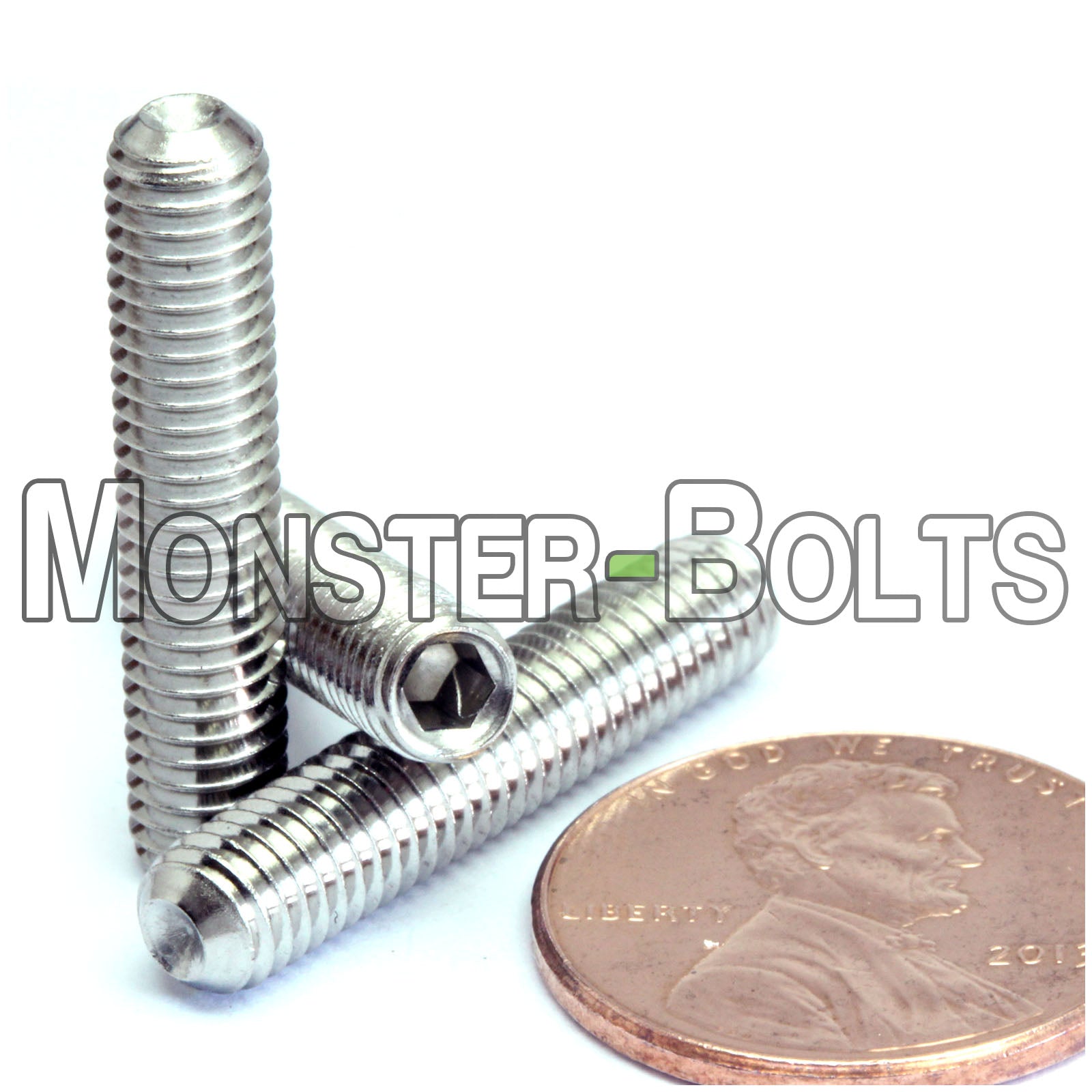 M5 Cup Point Socket Set screws, Stainless Steel A2 (18-8)