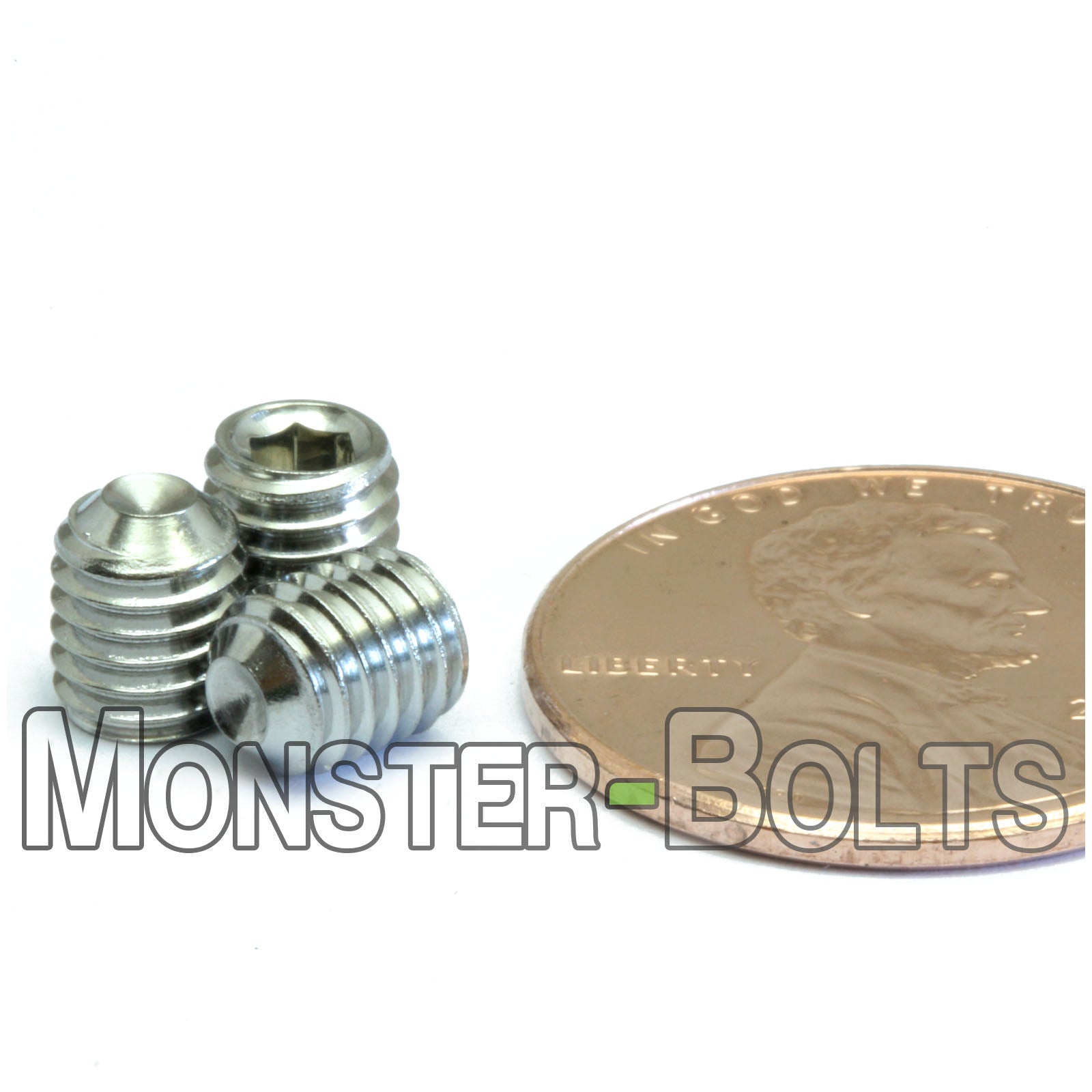 M5 Cup Point Socket Set screws, Stainless Steel A2 (18-8)