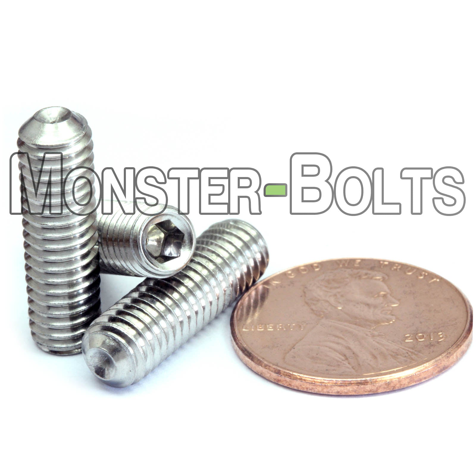 M6 Cup Point Socket Set screws, Stainless Steel A2 (18-8)