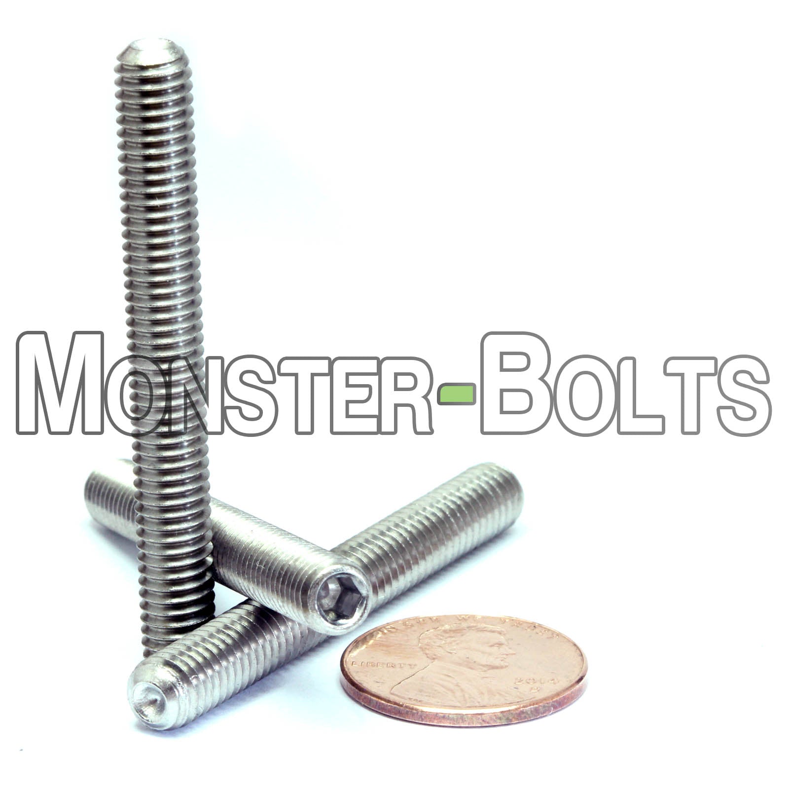 M6 Cup Point Socket Set screws, Stainless Steel A2 (18-8)