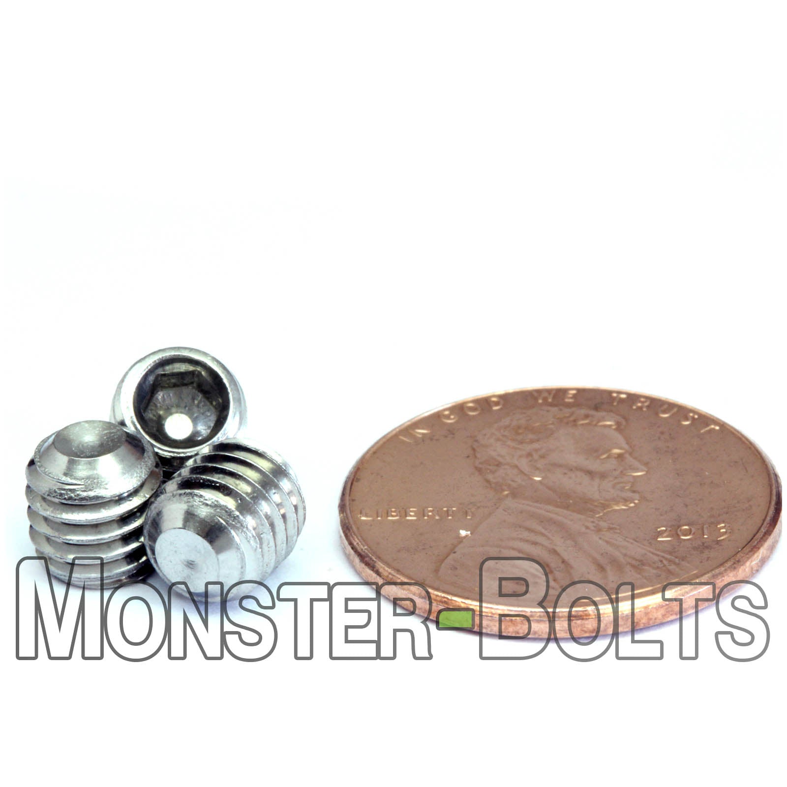 M6 Cup Point Socket Set screws, Stainless Steel A2 (18-8)