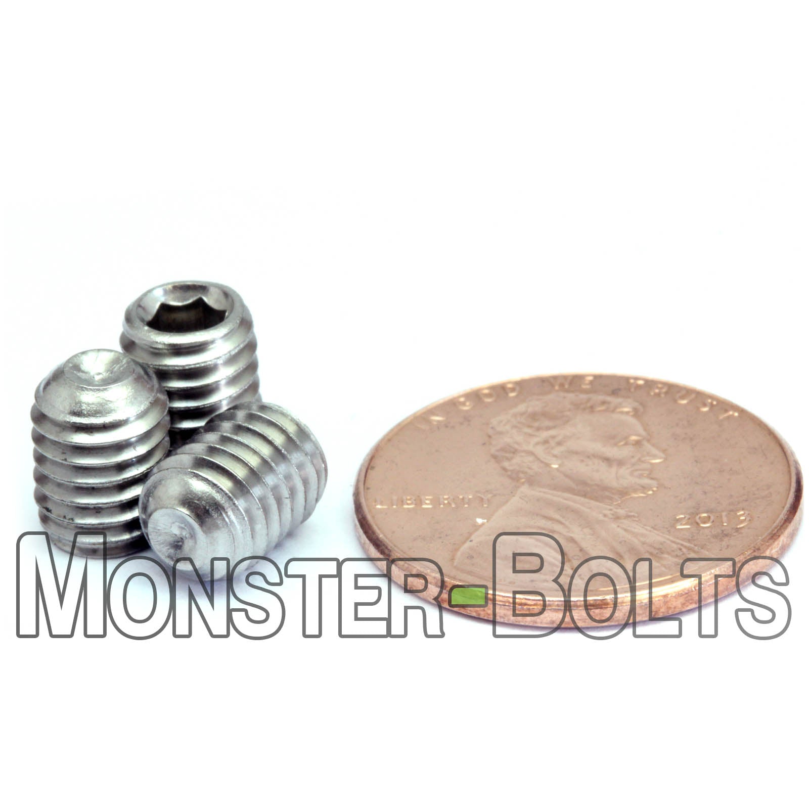 M6 Cup Point Socket Set screws, Stainless Steel A2 (18-8)