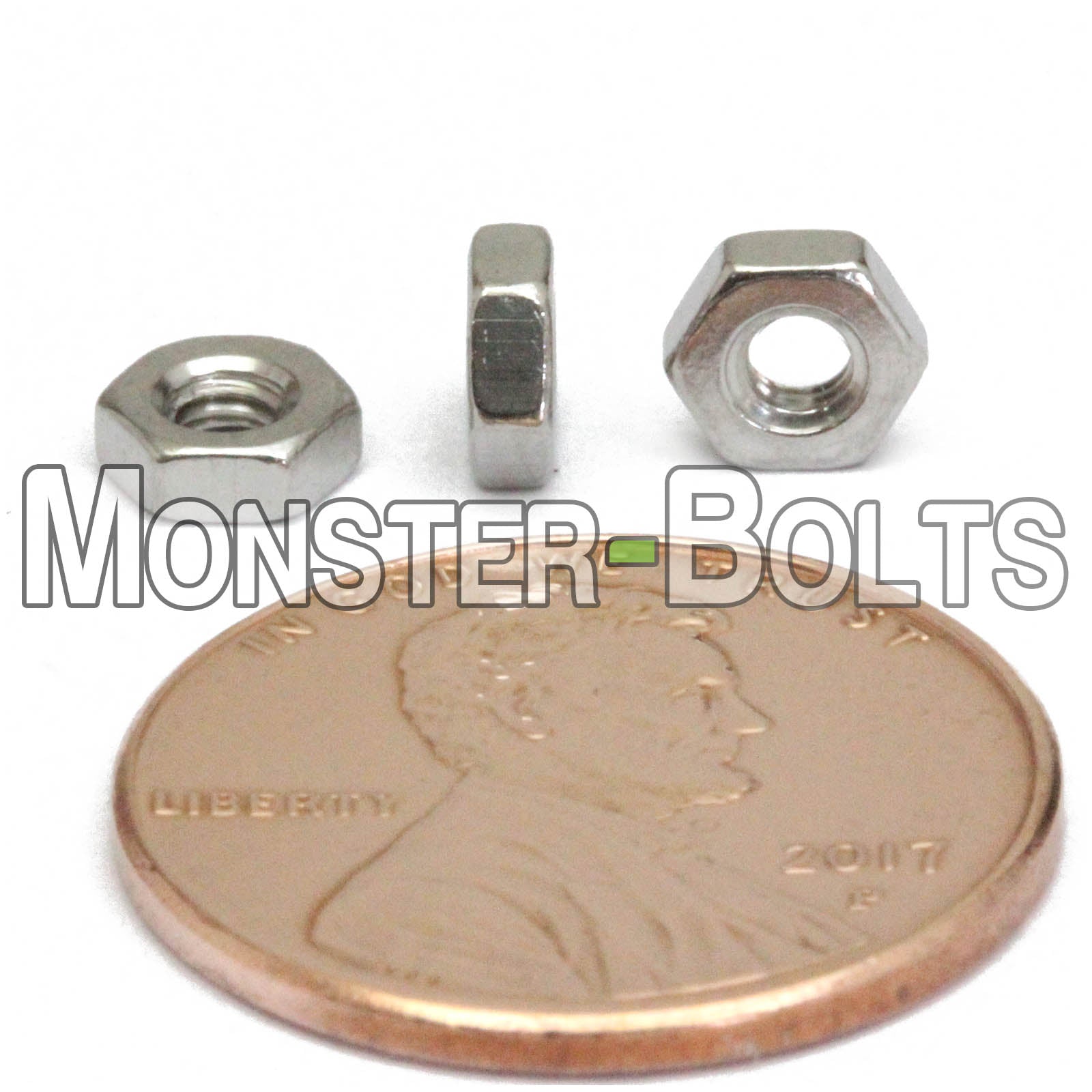 Metric Hex Nuts, Stainless Steel DIN 934 A2 / 18-8