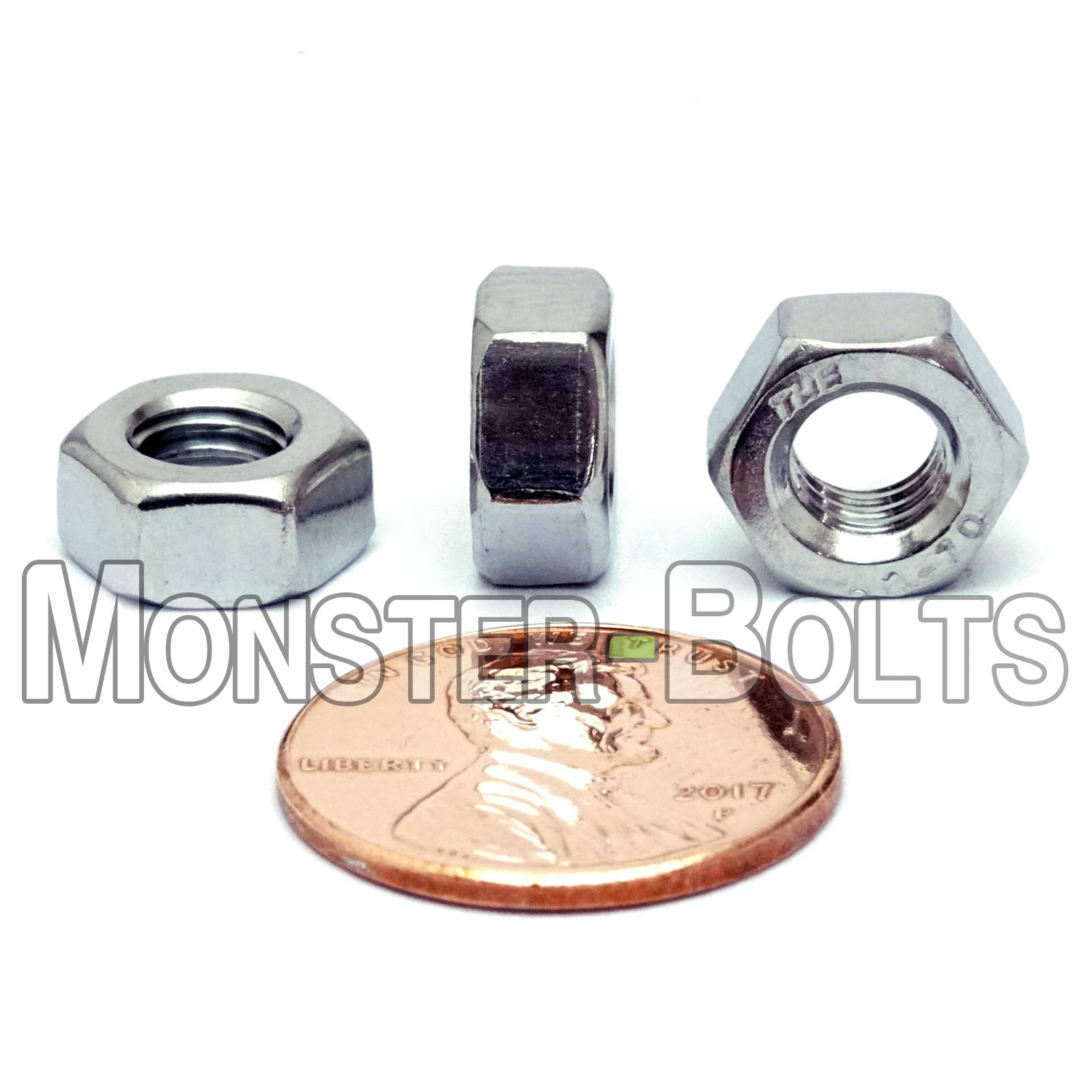 Metric Hex Nuts, Stainless Steel DIN 934 A2 / 18-8