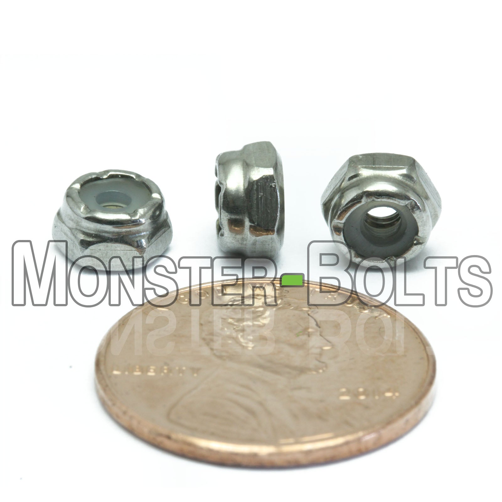 U.S. / Inch - Stainless Steel Nylon Insert Hex Locknuts, A2 / 18-8