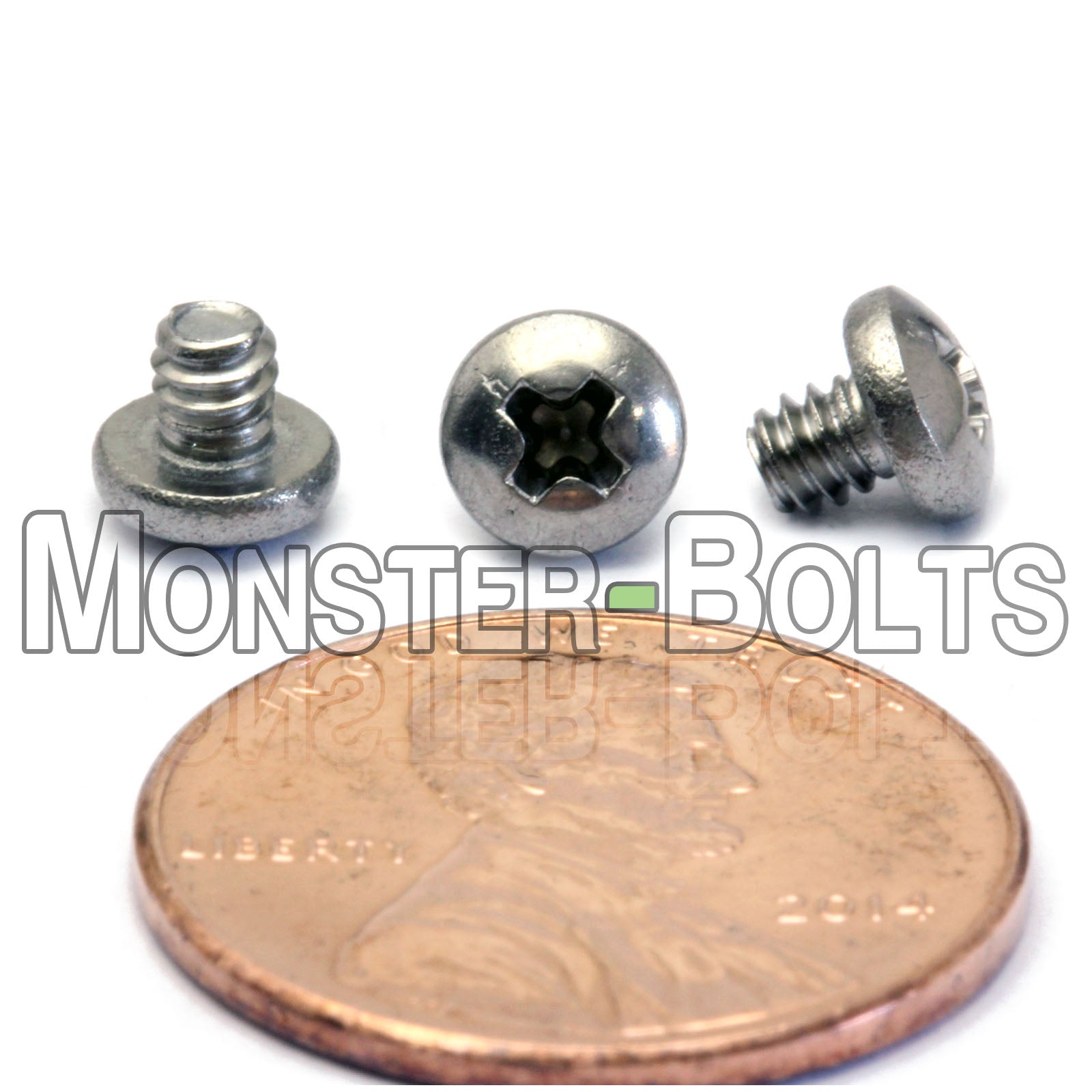 #4-40 Phillips Pan Head Machine screws, Stainless Steel 18-8