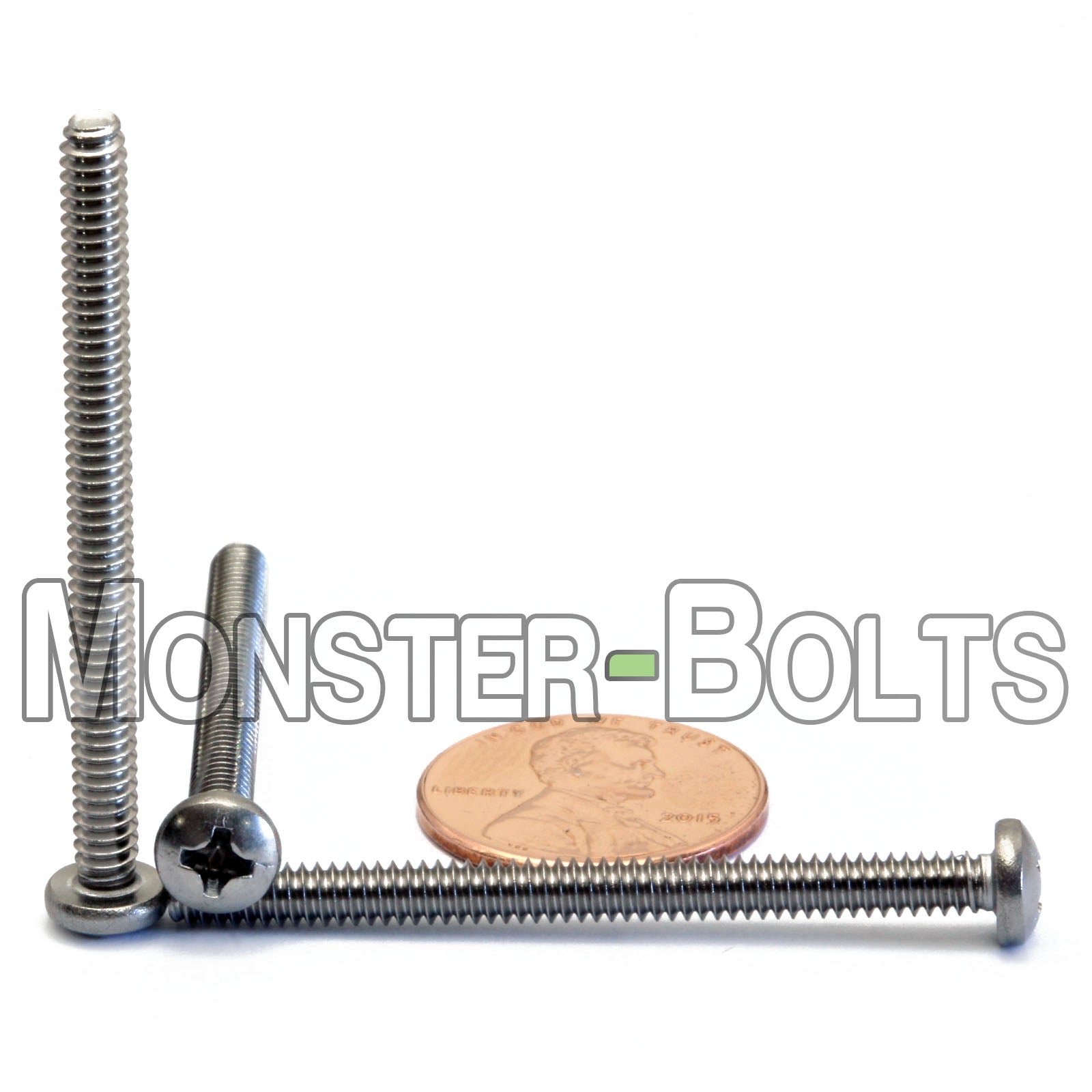 #6-32 Phillips Pan Head Machine screws, Stainless Steel 18-8