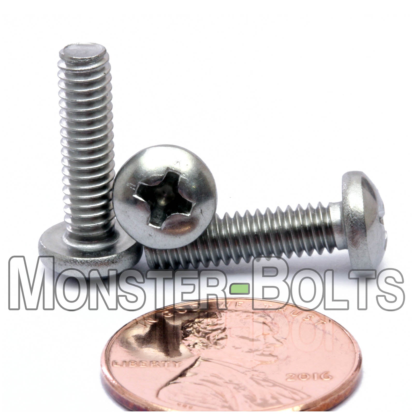 #8-32 Phillips Pan Head Machine screws, Stainless Steel 18-8