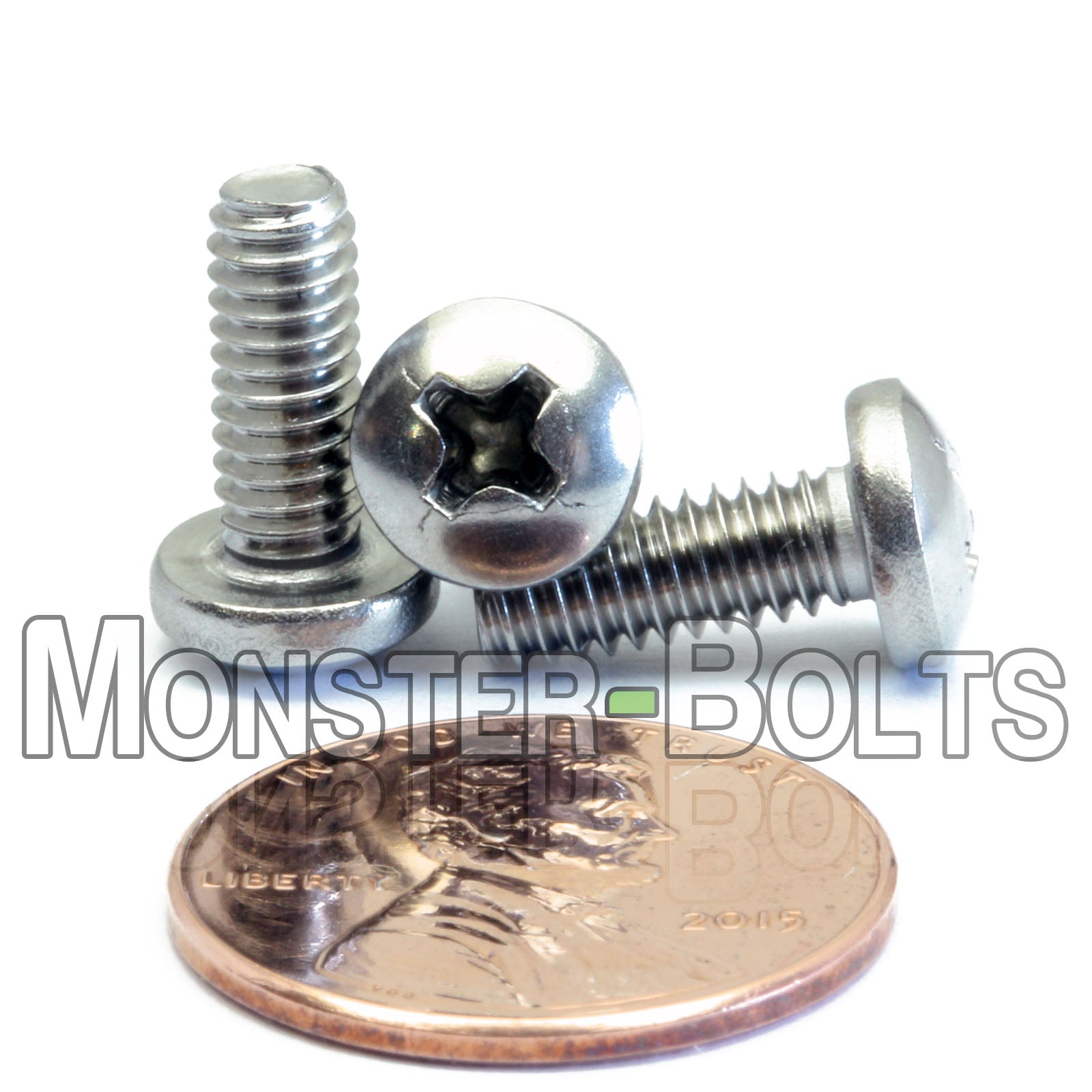 8-32 Phillips Pan Head Machine Screws | Stainless Steel 18-8