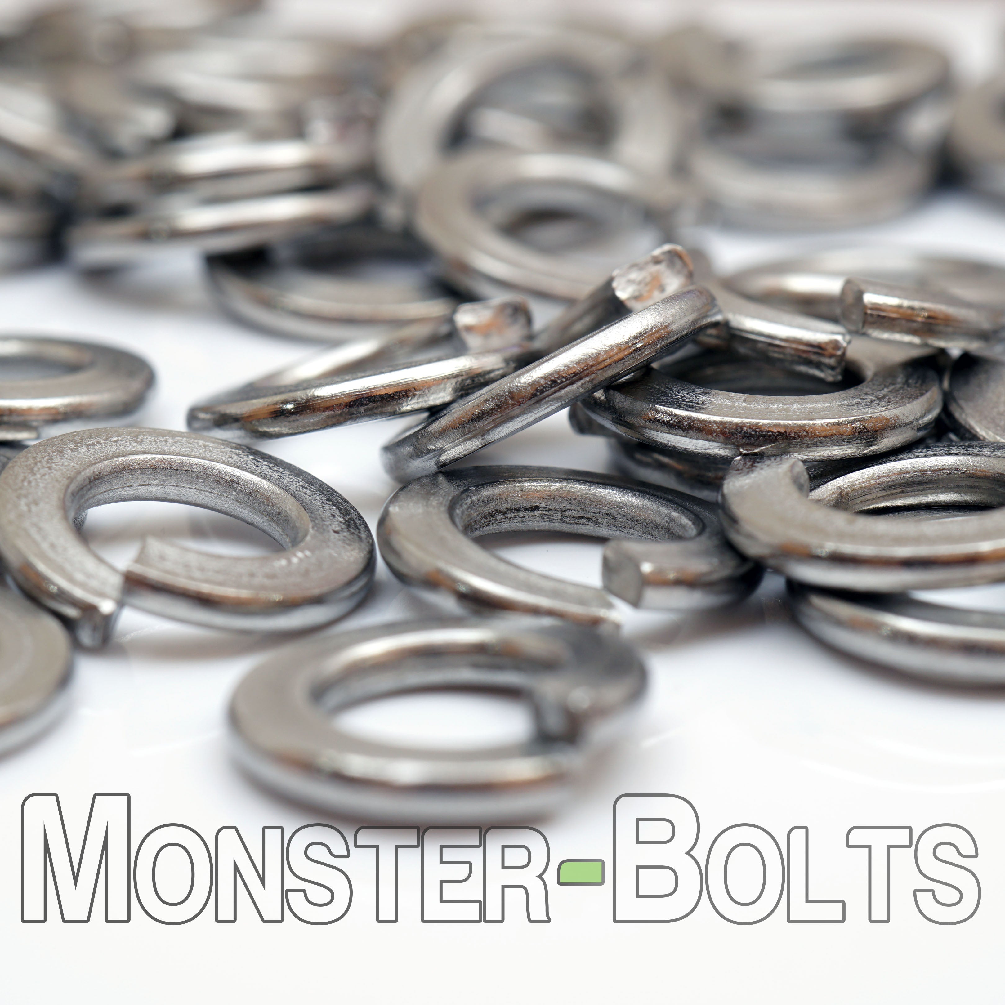 Bulk DIN 127B Thru-Hardened Split Lock Washers – Zinc Blue Cr+3 Vibration Resistant Fasteners