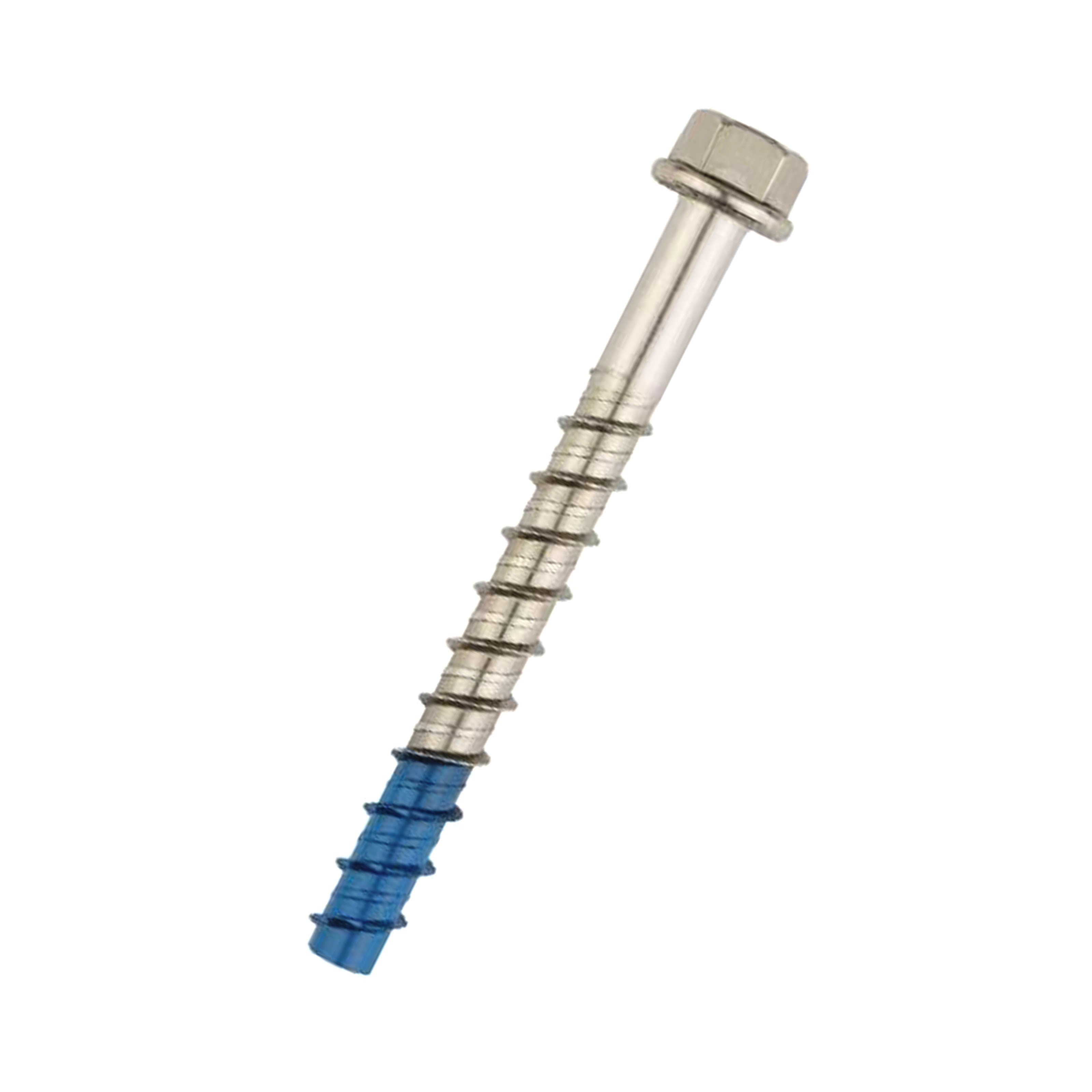 Bulk 1/4" Stainless 316 Tapking HD SS Concrete Screw Anchors – 3" & 4" Lengths – Monster Bolts