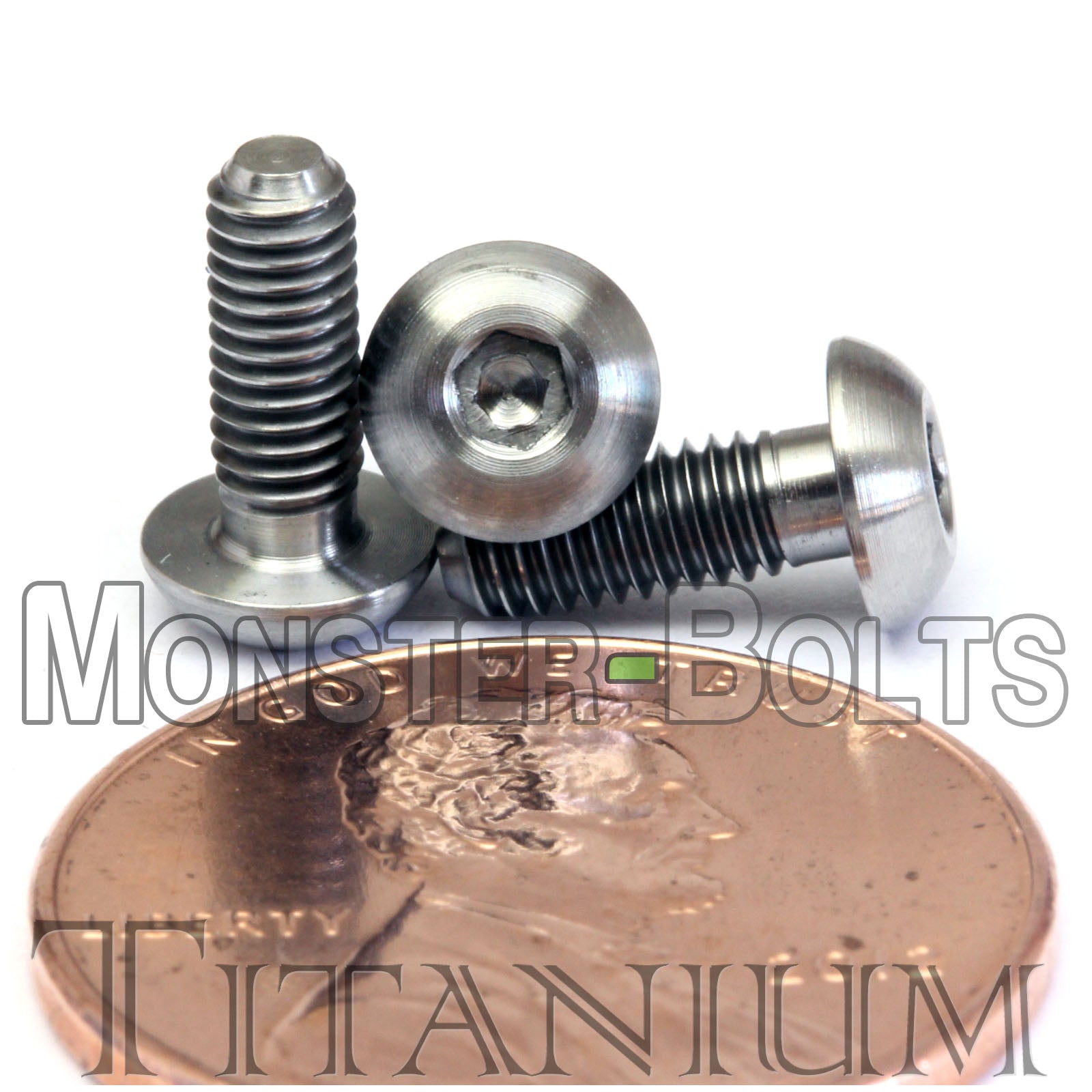 M3 Titanium Button Head Socket Cap screws ISO 7380 / DIN 9427