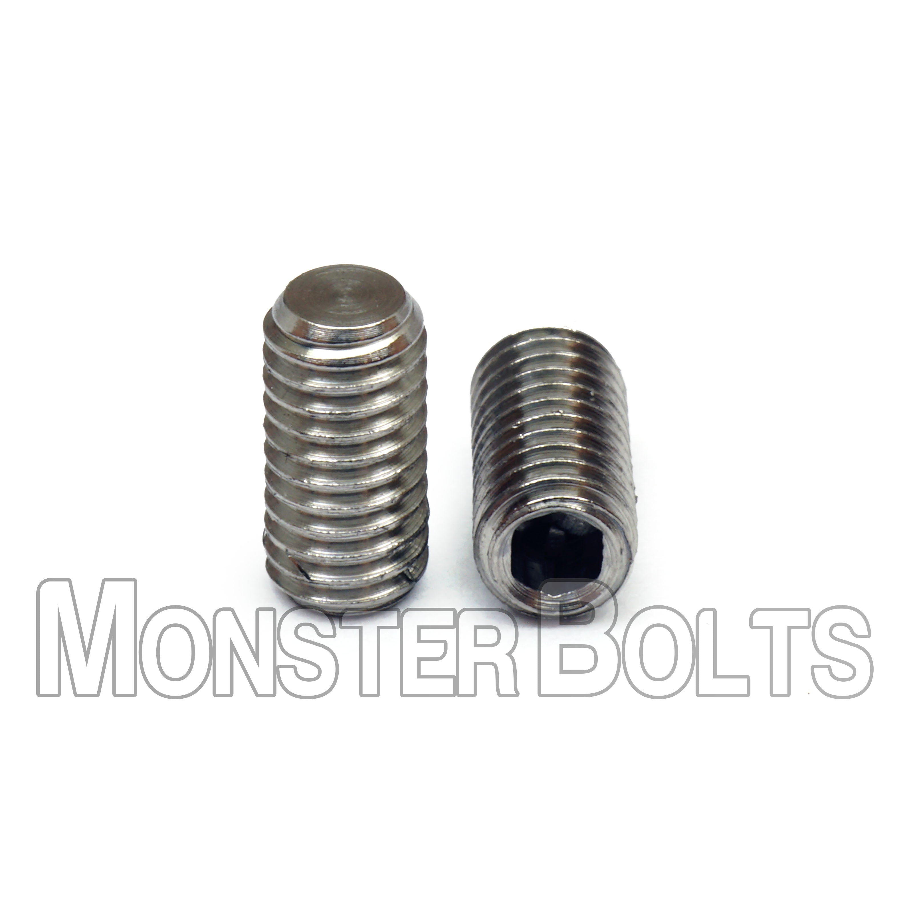 Flat Point M3 Set Screws for Bridge Saddle Height Adjustment, For Fender 'MIM' Stratocaster and similar