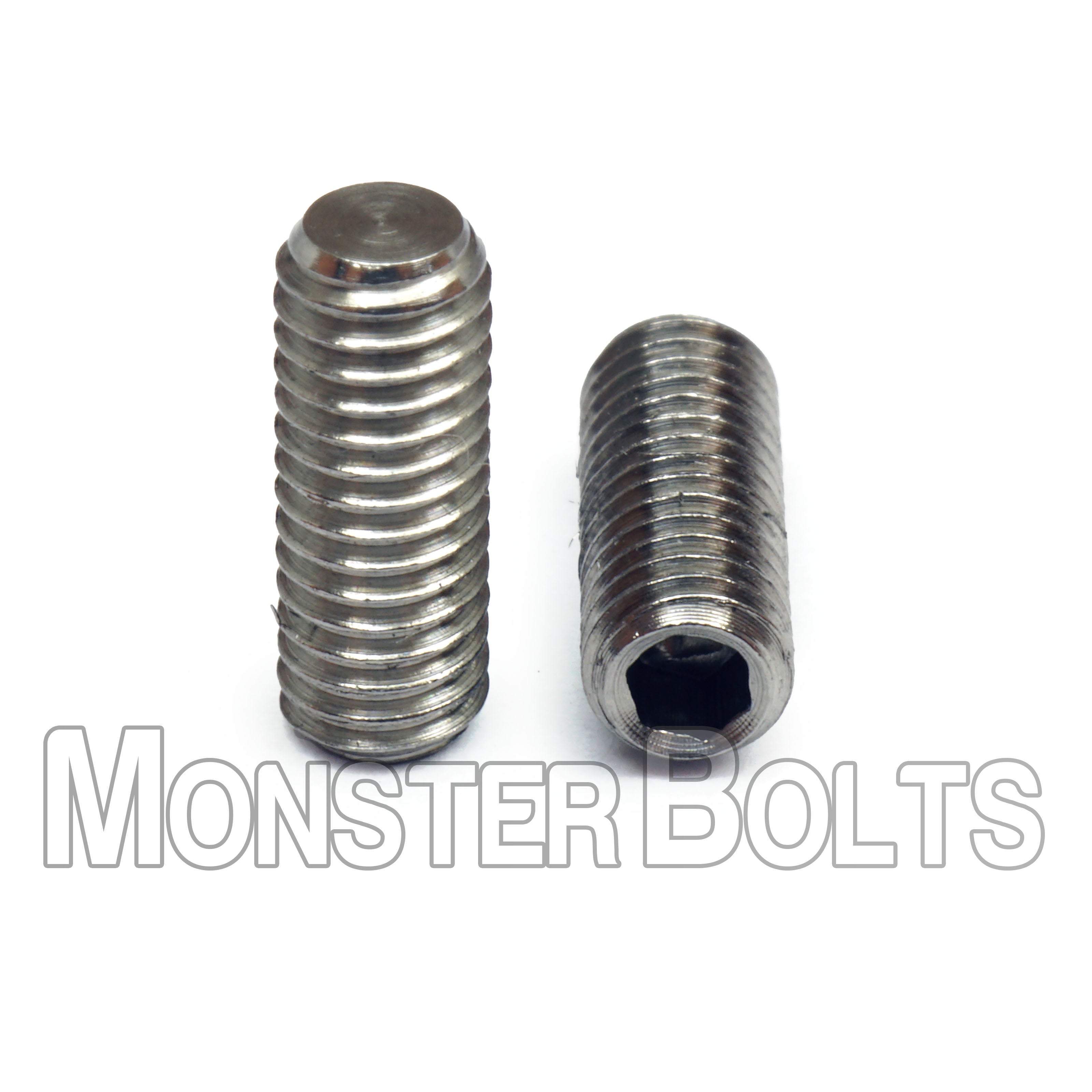 Flat Point M3 Set Screws for Bridge Saddle Height Adjustment, For Fender 'MIM' Stratocaster and similar