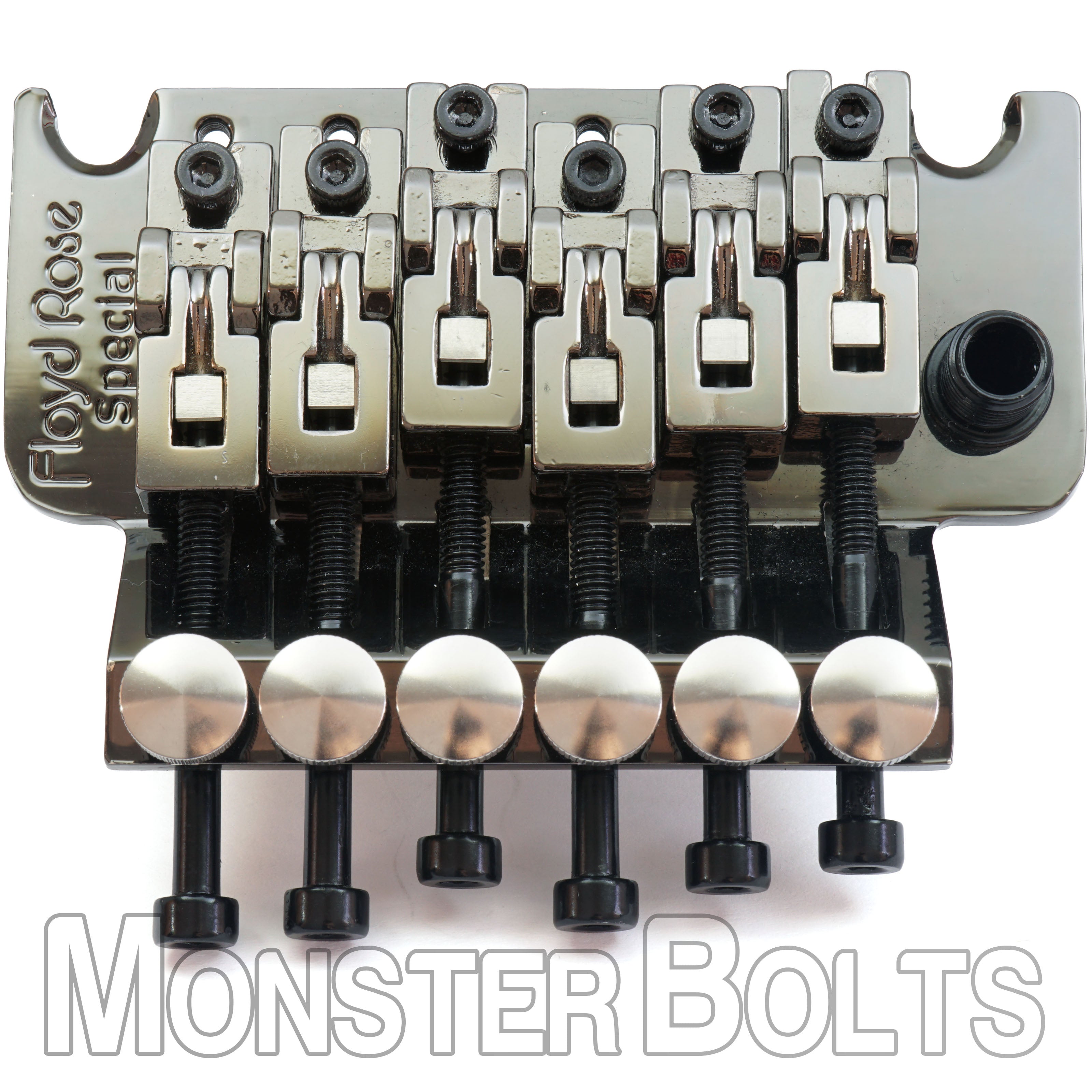 Titanium Fine Tuners – Floyd Rose® Style Tremolo – Precision Lightweight Upgrade – Monster Bolts