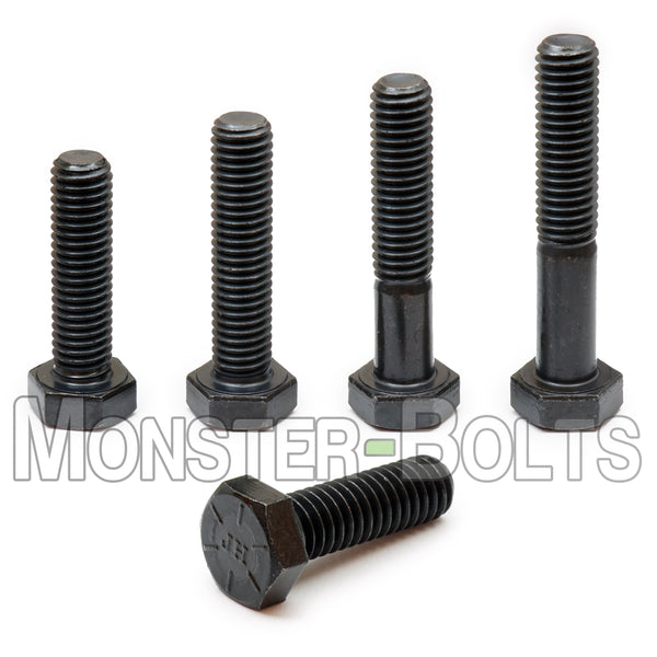 Bulk 9/16-18 Grade 8 Hex Cap Screws | Zinc Yellow CR 3, Made In USA | Monster Bolts