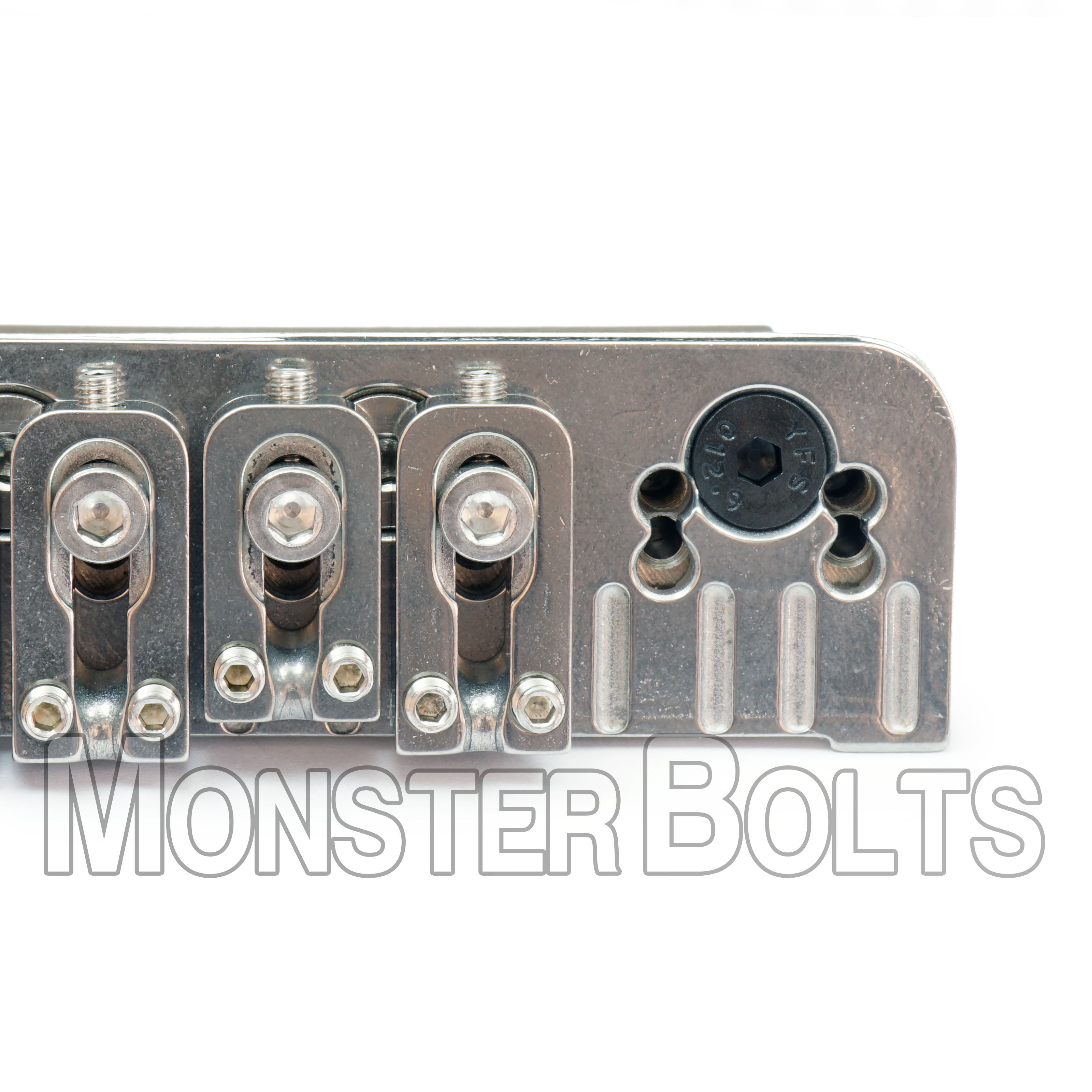 Tremolo Plate Mounting Screws for VegaTrem VT1 — Black, Stainless, or Titanium (Set of 3)