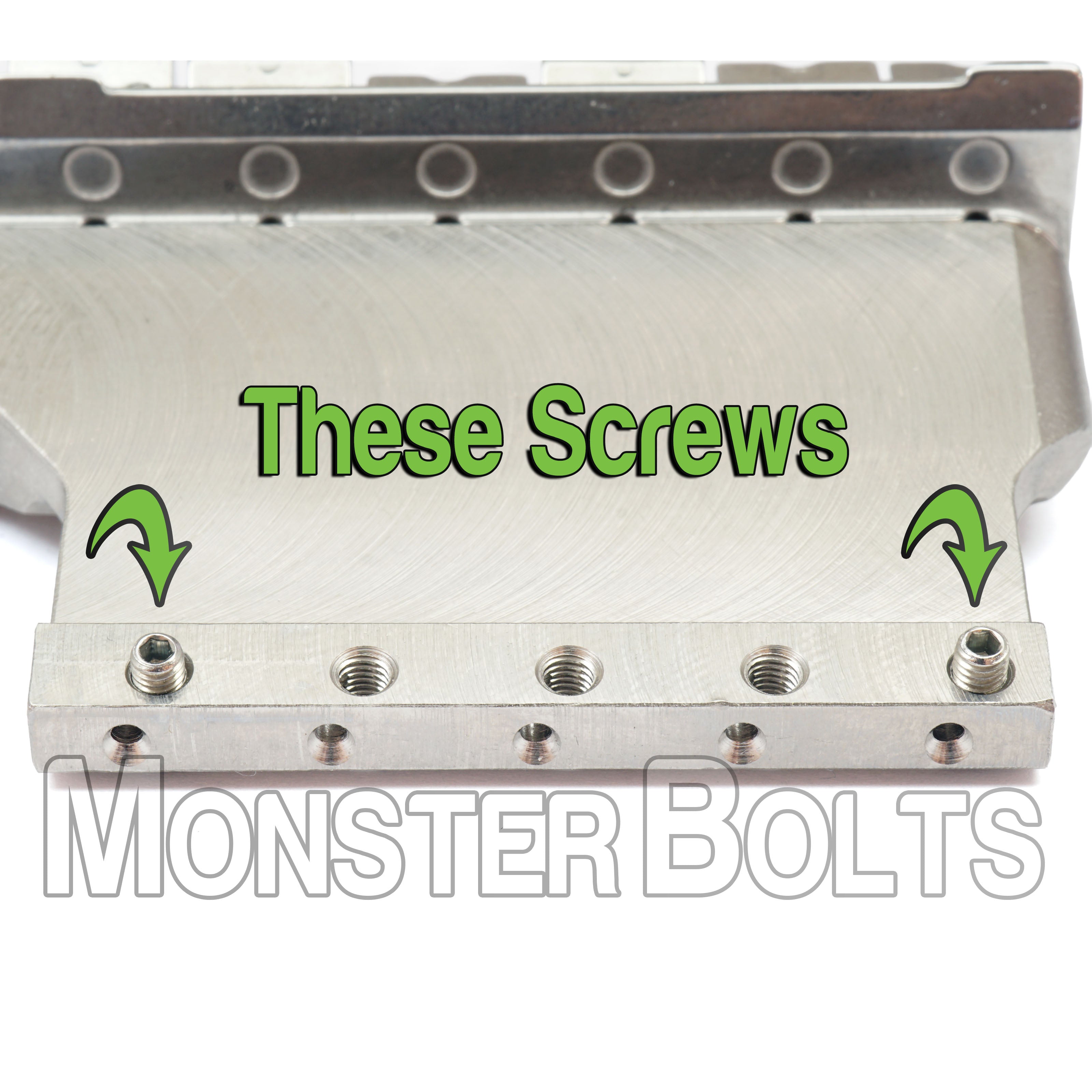 Spring Retainer Set Screws for VegaTrem VT1 — Black or Stainless (Set of 5)