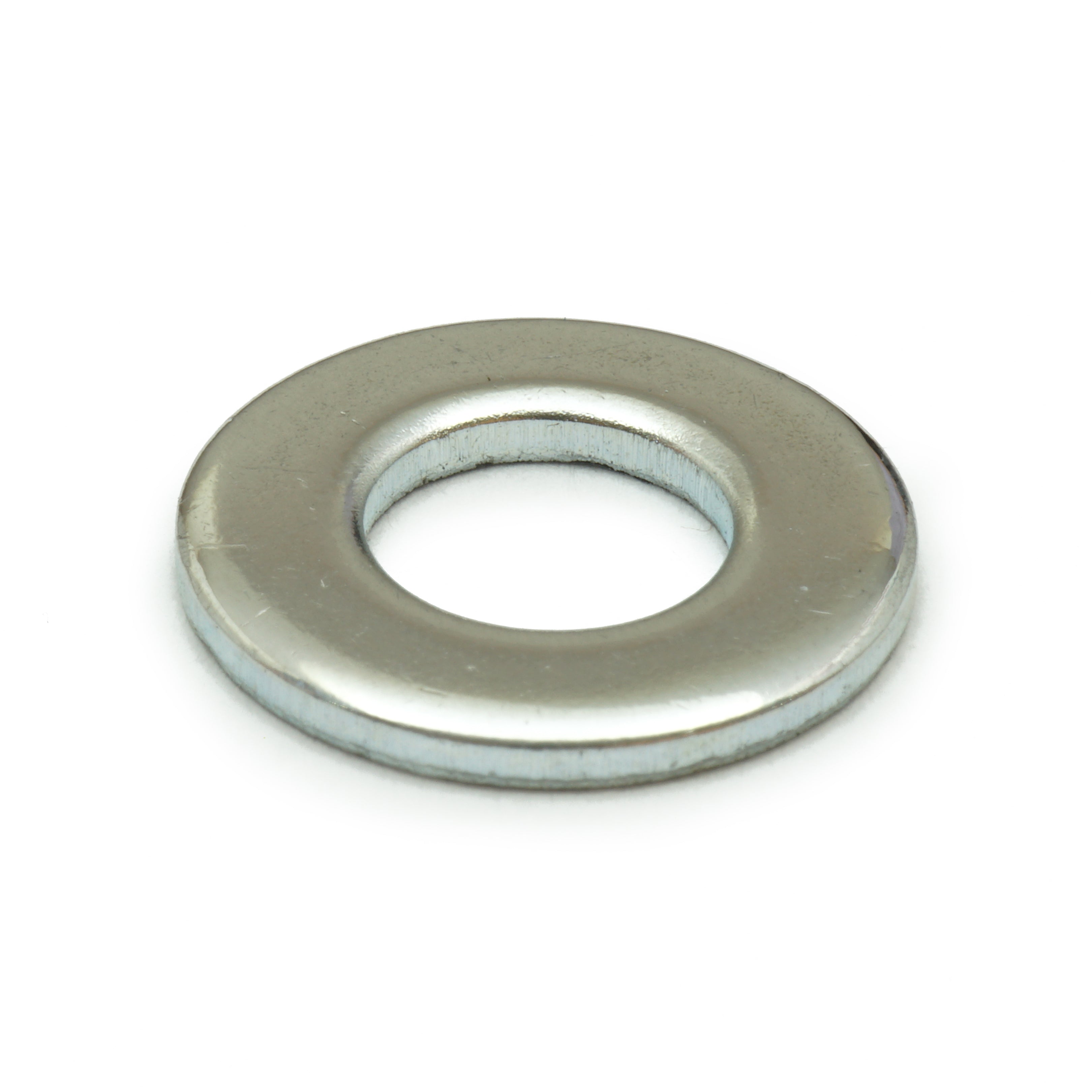 Bulk SAE Flat Washers – Medium Carbon Thru-Hardened, Zinc CR+3, Made in USA – Monster Bolts