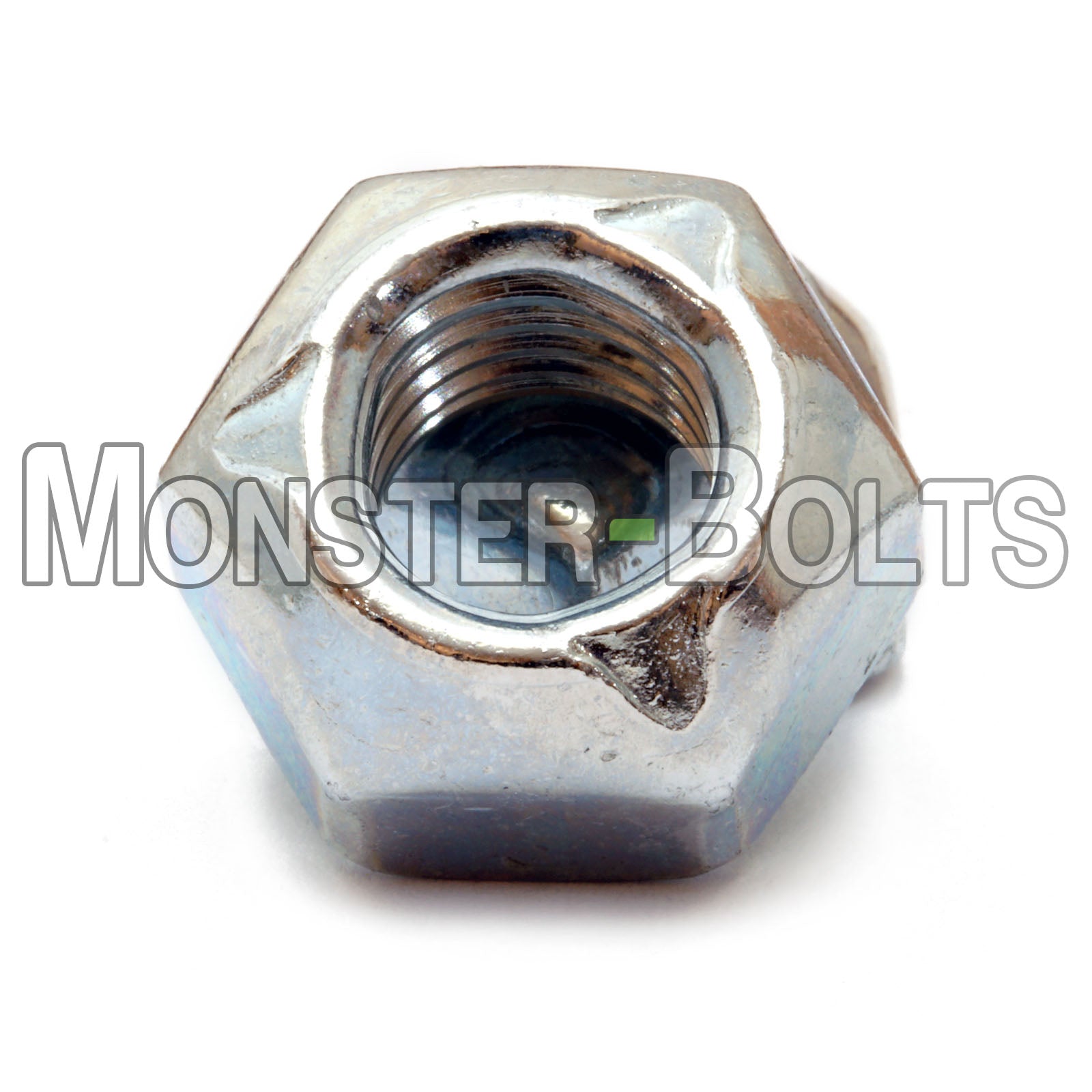 Bulk Metric Hex Cone Locknuts – Class 10, DIN 980-V, Zinc CR+3 & Wax