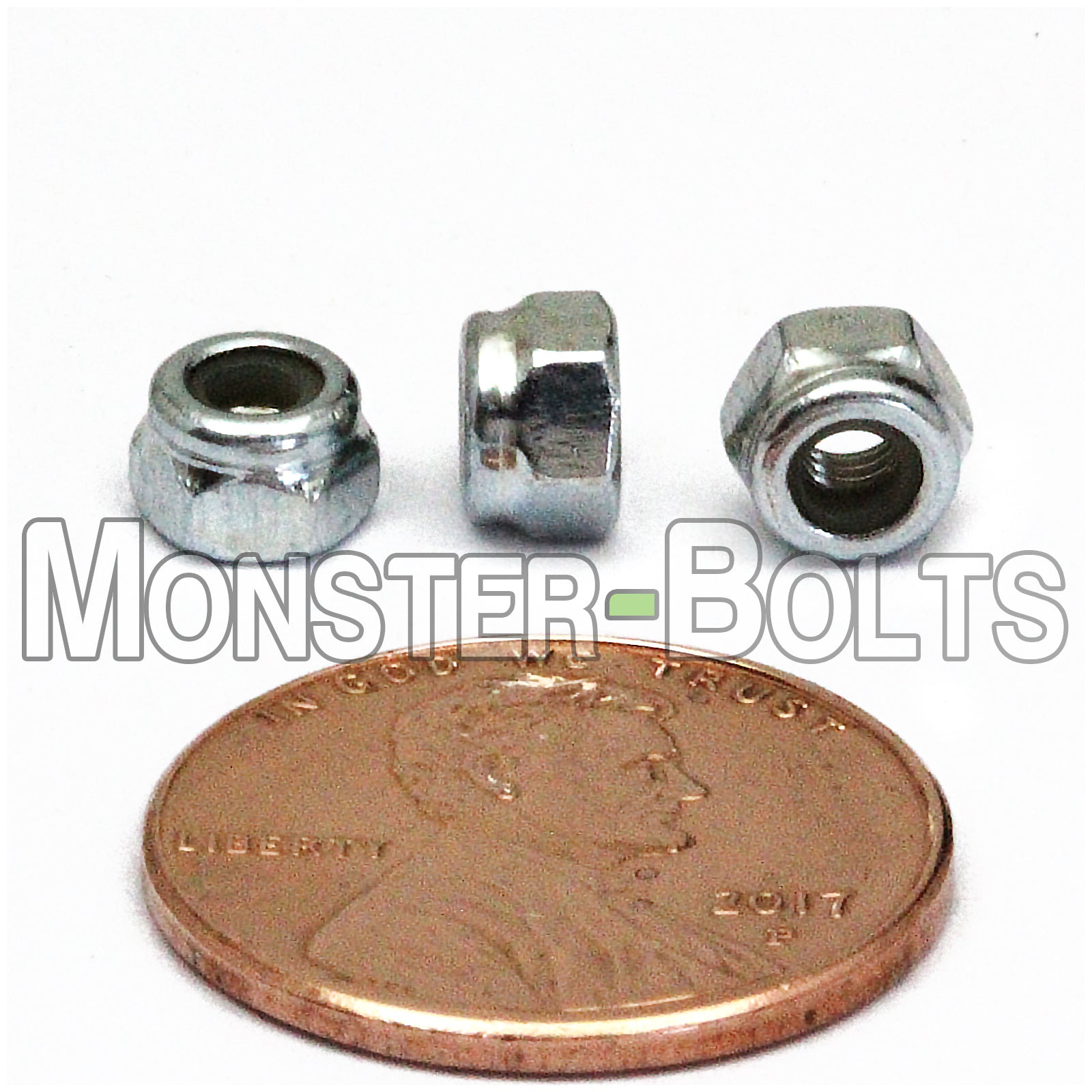 DIN 985 Nylon Insert Hex Lock Nuts - Zinc Plated Alloy Steel, Class 8 & 10 Cr+3 RoHS