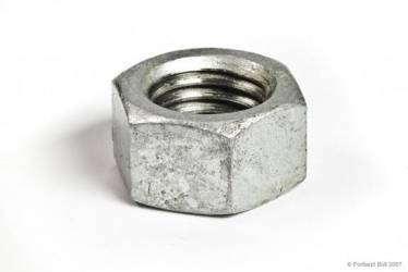 1/2"-13 Heavy Hex Nuts A563 Coarse Thread, Grade A Hot Dipped Galvanized