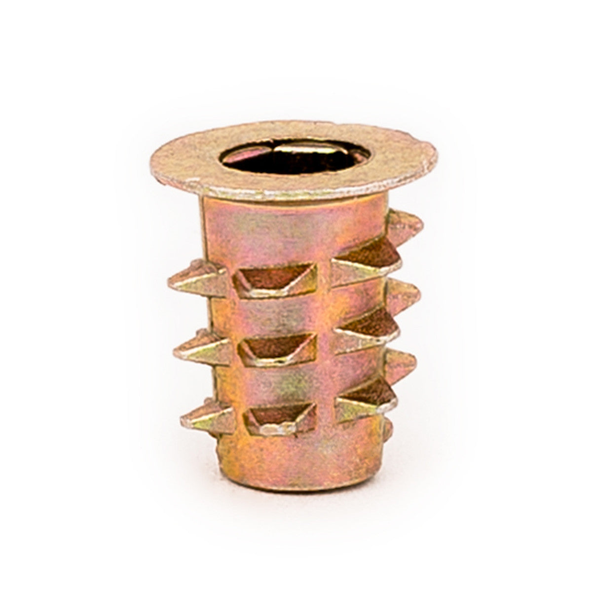 E-Z Hex Flanged Threaded Inserts for Soft Wood