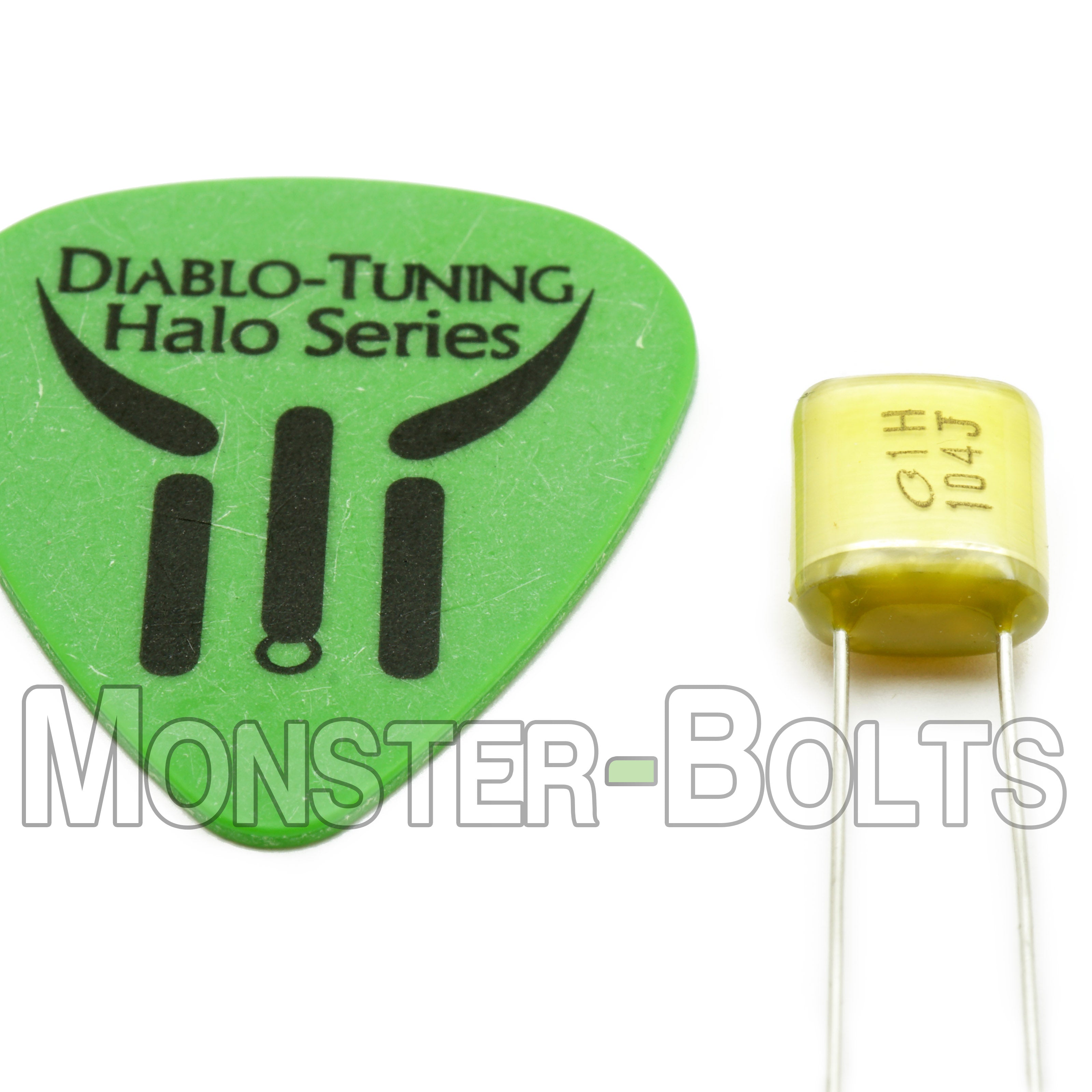 Guitar Tone Control Capacitors - High Quality Polyester Film / Foil Capacitors - Monster Bolts