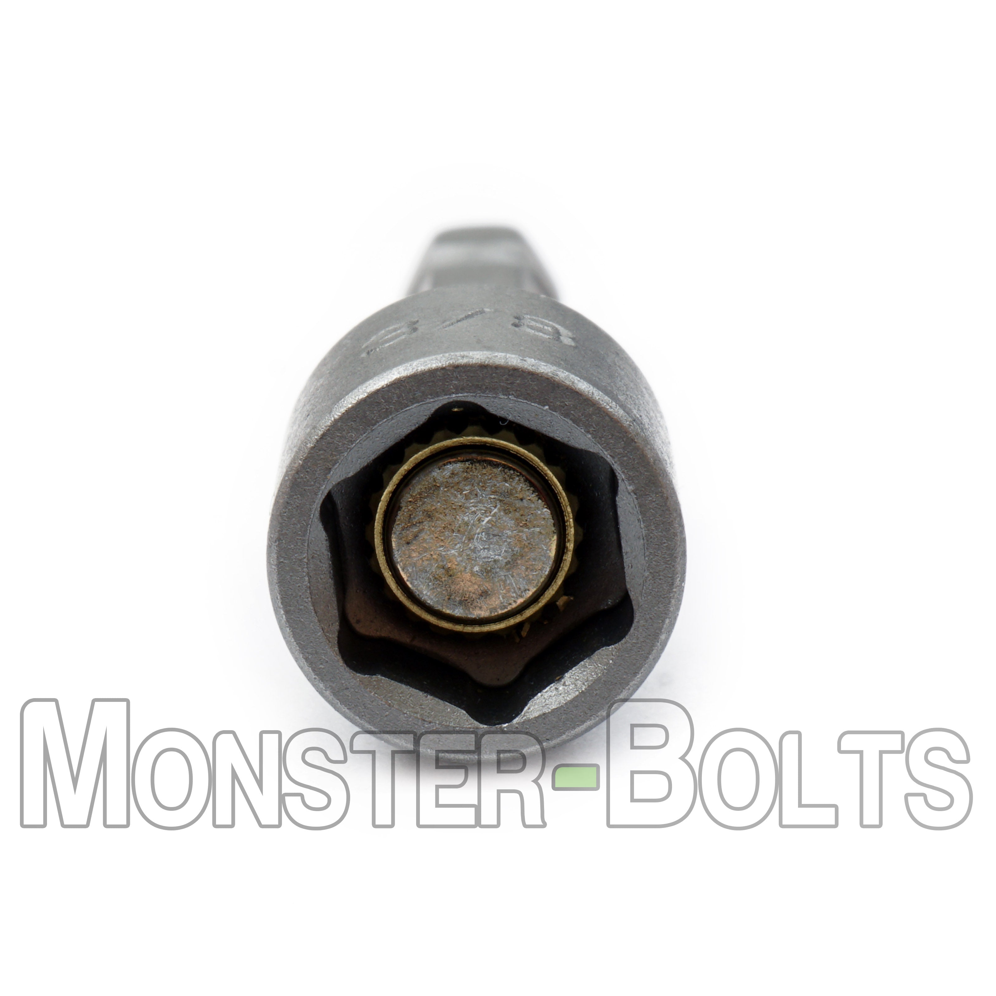 3/8" Magnetic Nutsetters, 1/4" Hex Power Shank w/ Industrial Grade Magnet - Monster Bolts