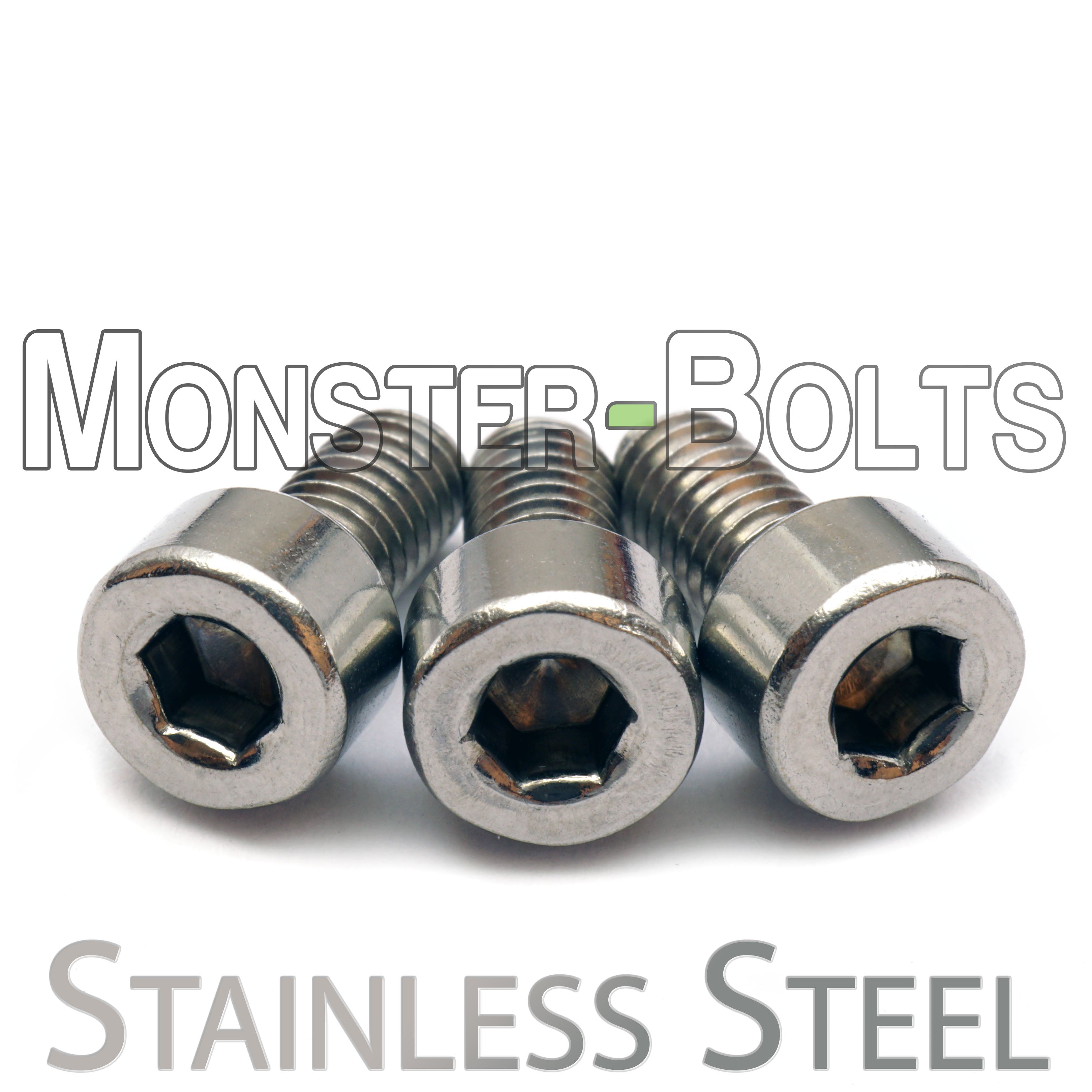 Stainless Steel Guitar Locking Nut Screws - Floyd Rose Tremolo - Monster Bolts