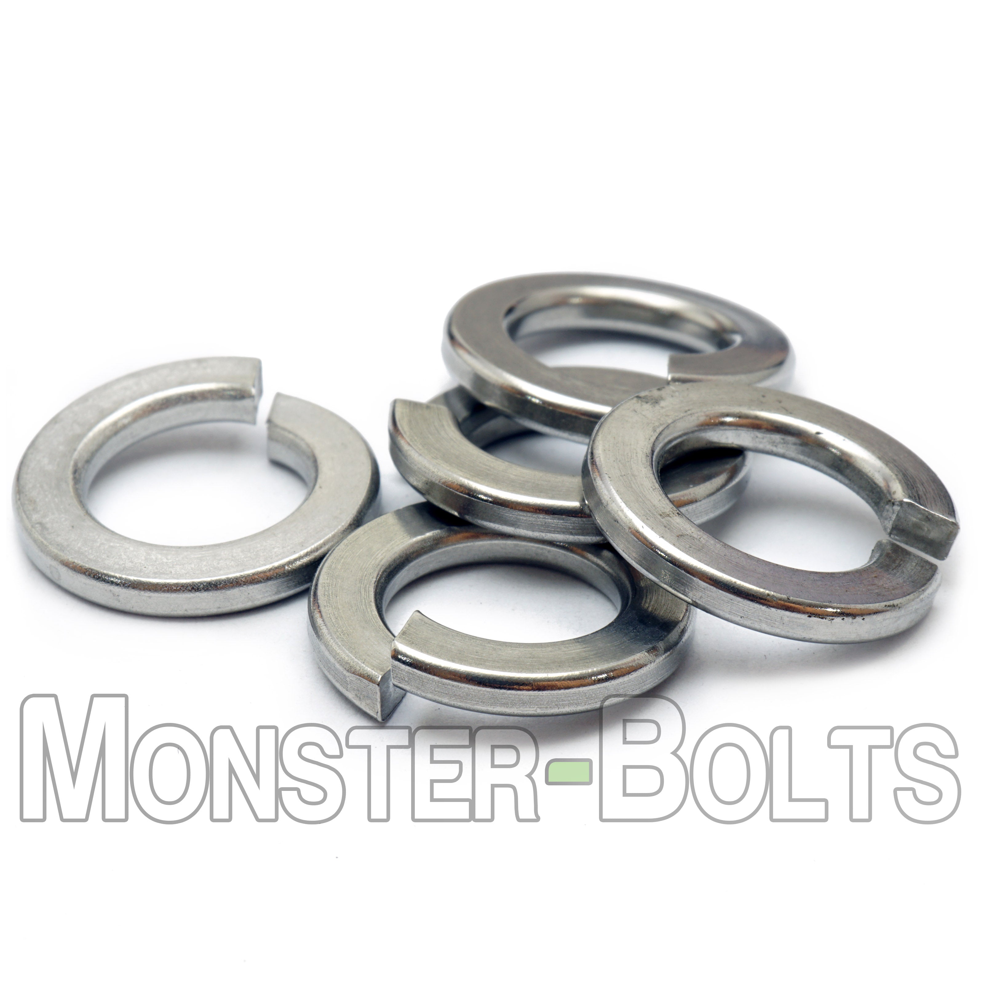 Metric Split Lock Washers - Stainless Steel DIN 127B 18-8 / A2