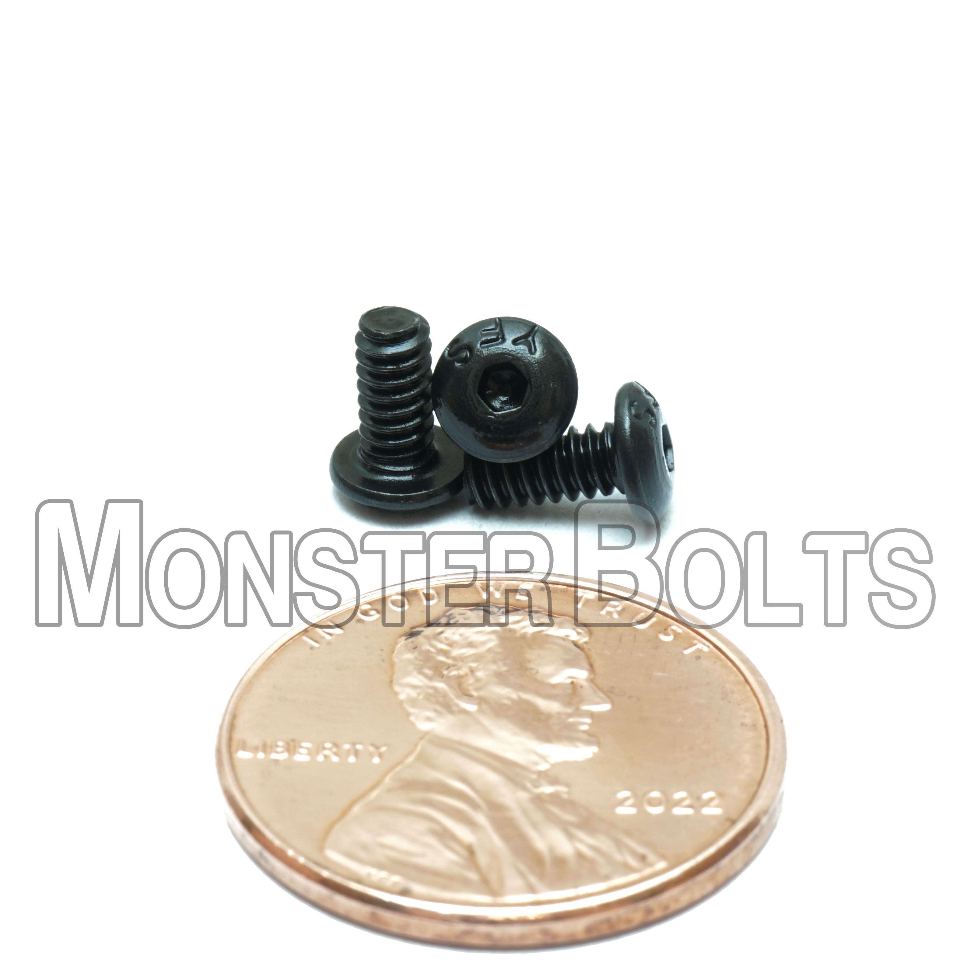 4-40 Button Head Socket Cap Screws | Alloy Steel Black Oxide