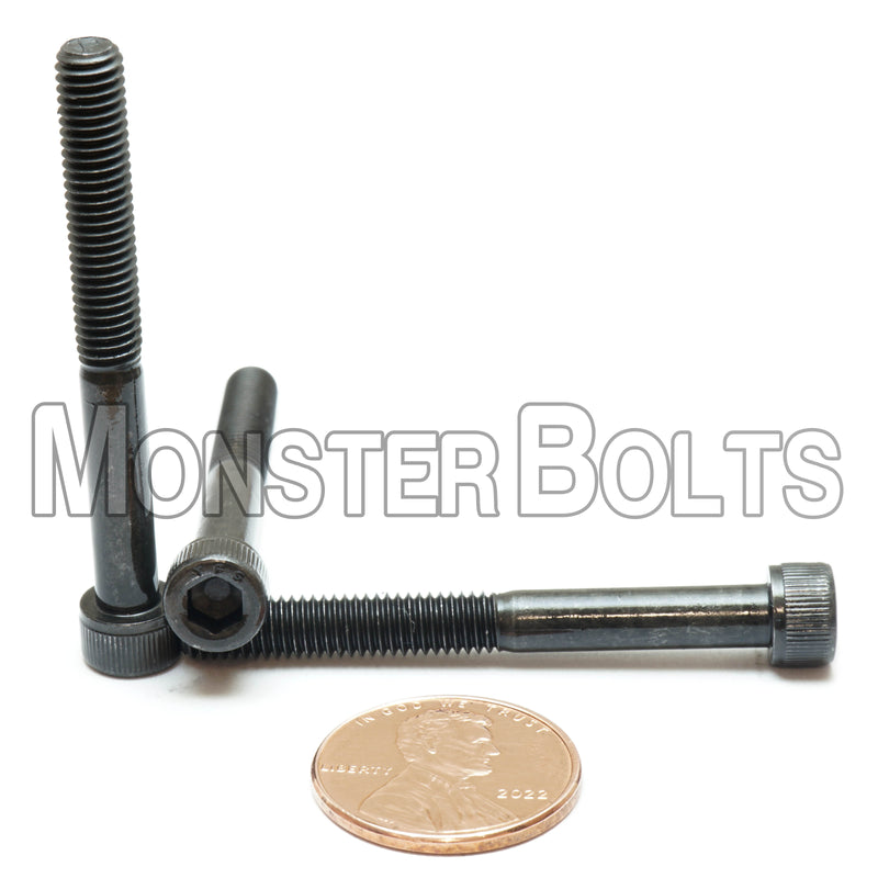 10-32 Socket Head Cap screws, Alloy Steel w Black Oxide, Fine Thread
